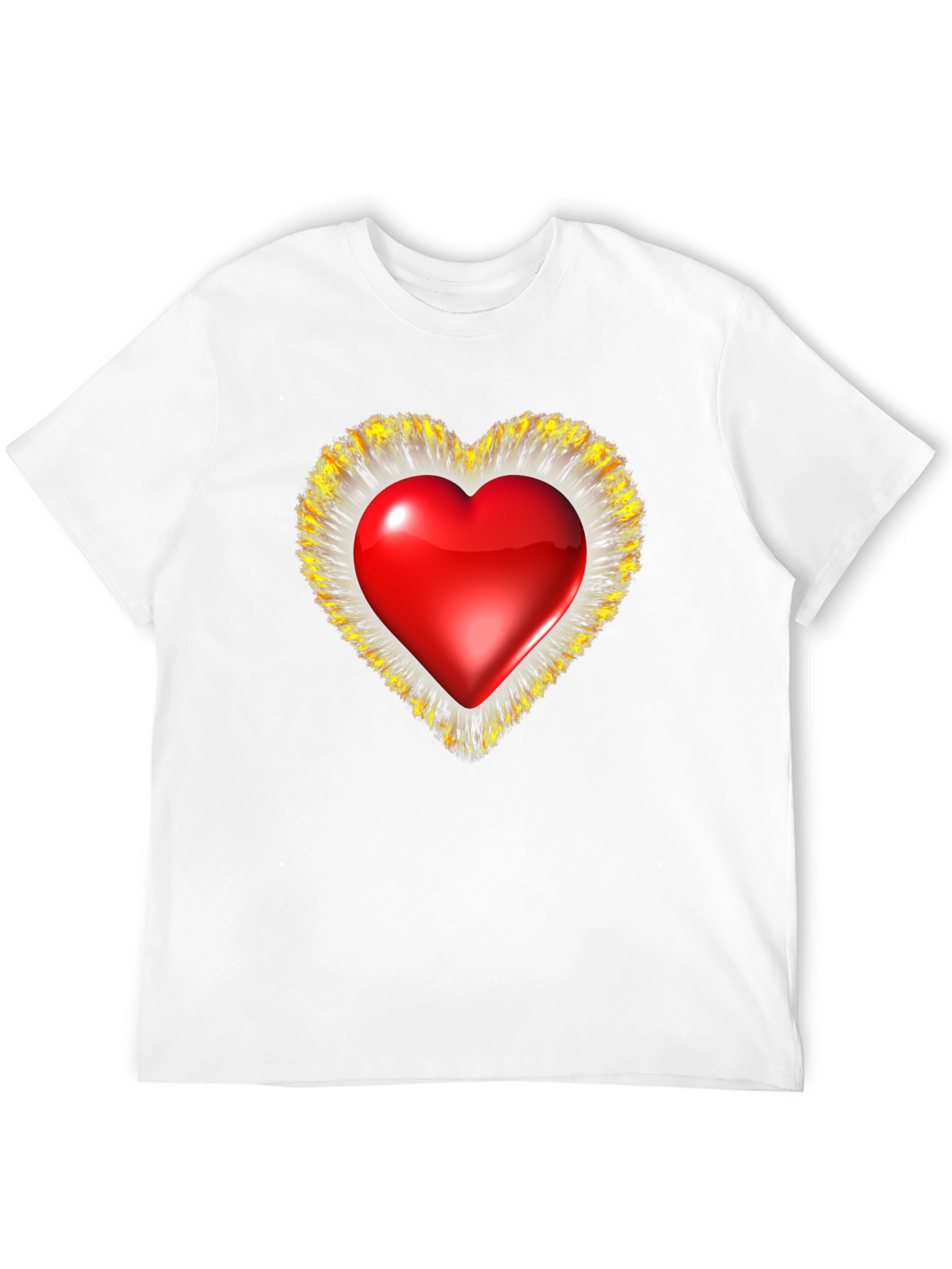 Black Heart Graphic T-Shirt - Valentine's Day Special view 12