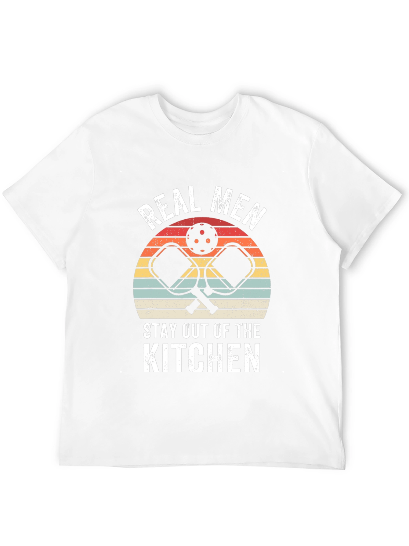 Black Real Men Stay Out of the Kitchen T-Shirt view 12