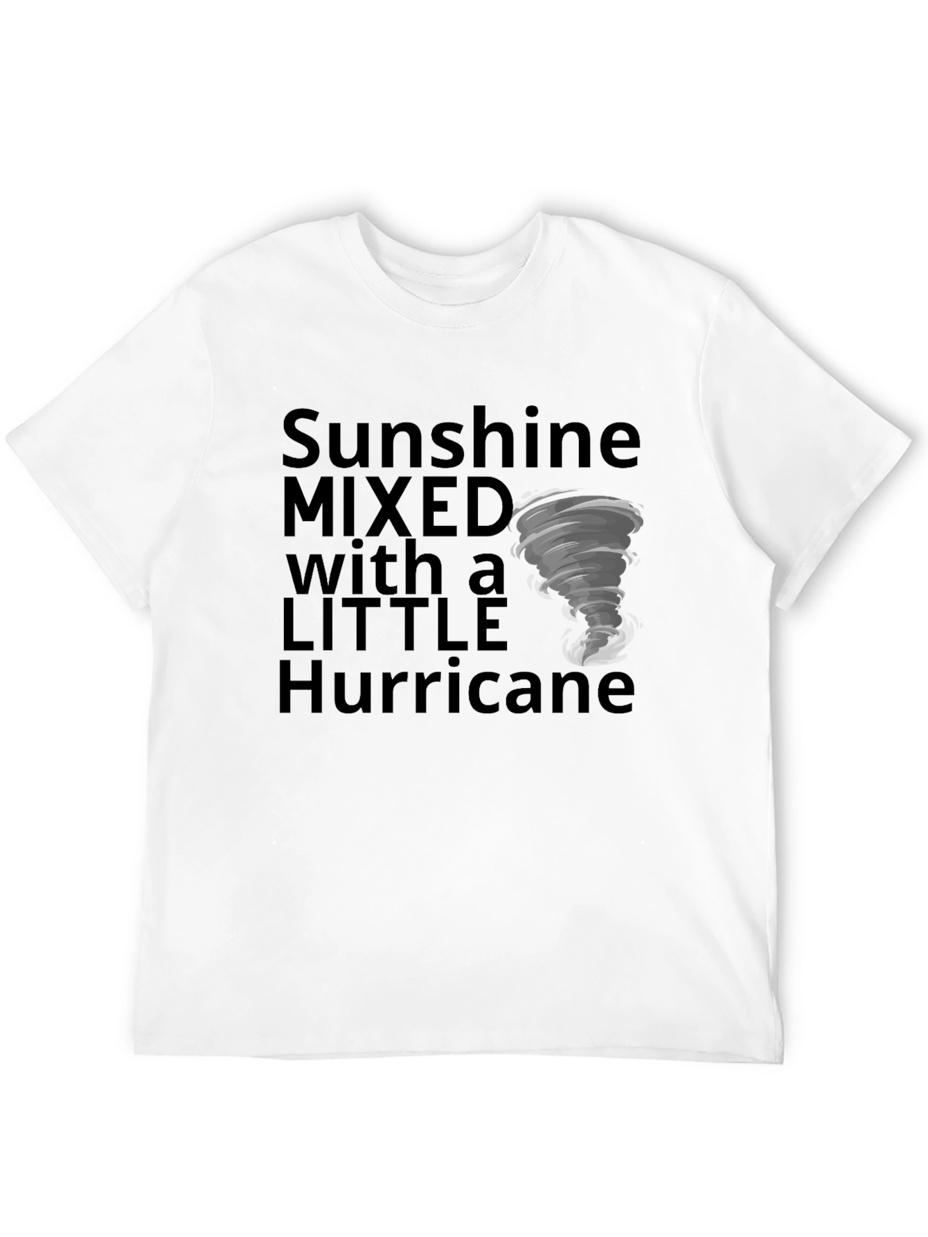 Black Sunshine & Hurricane Graphic Tee view 12
