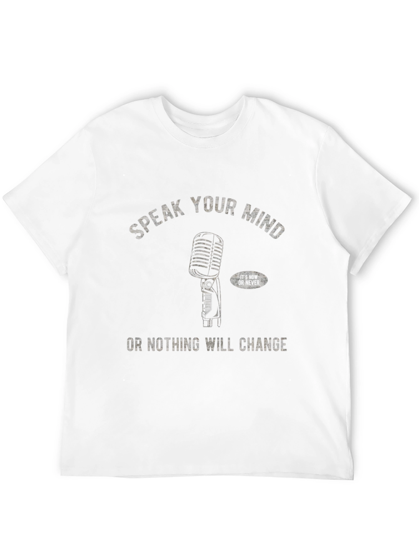 Black Speak Your Mind Graphic Tee view 12