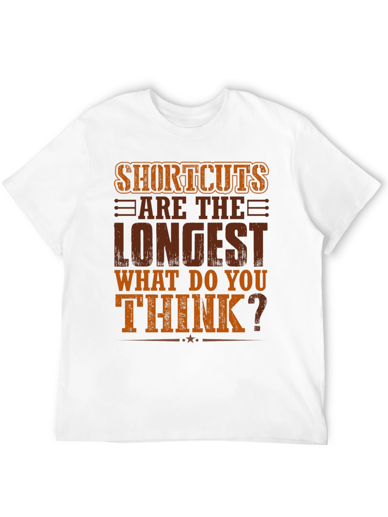 Black Shortcuts Are The Longest T-Shirt view 12