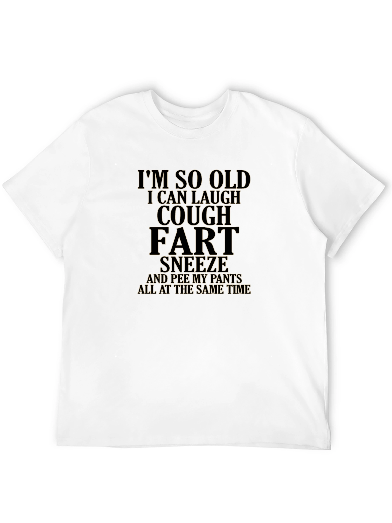 Black Funny Old Age Humor Graphic T-Shirt view 12