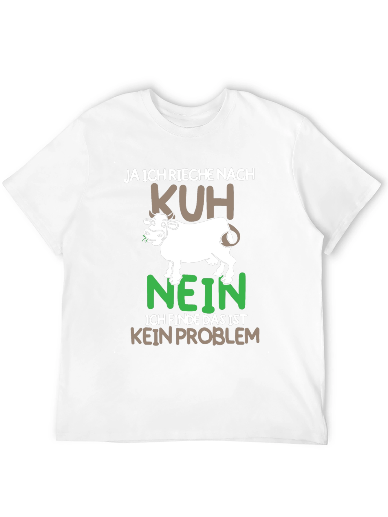 Funny Cow T-Shirt - "Ja Ich Rieche Nach Kuh" - 12
