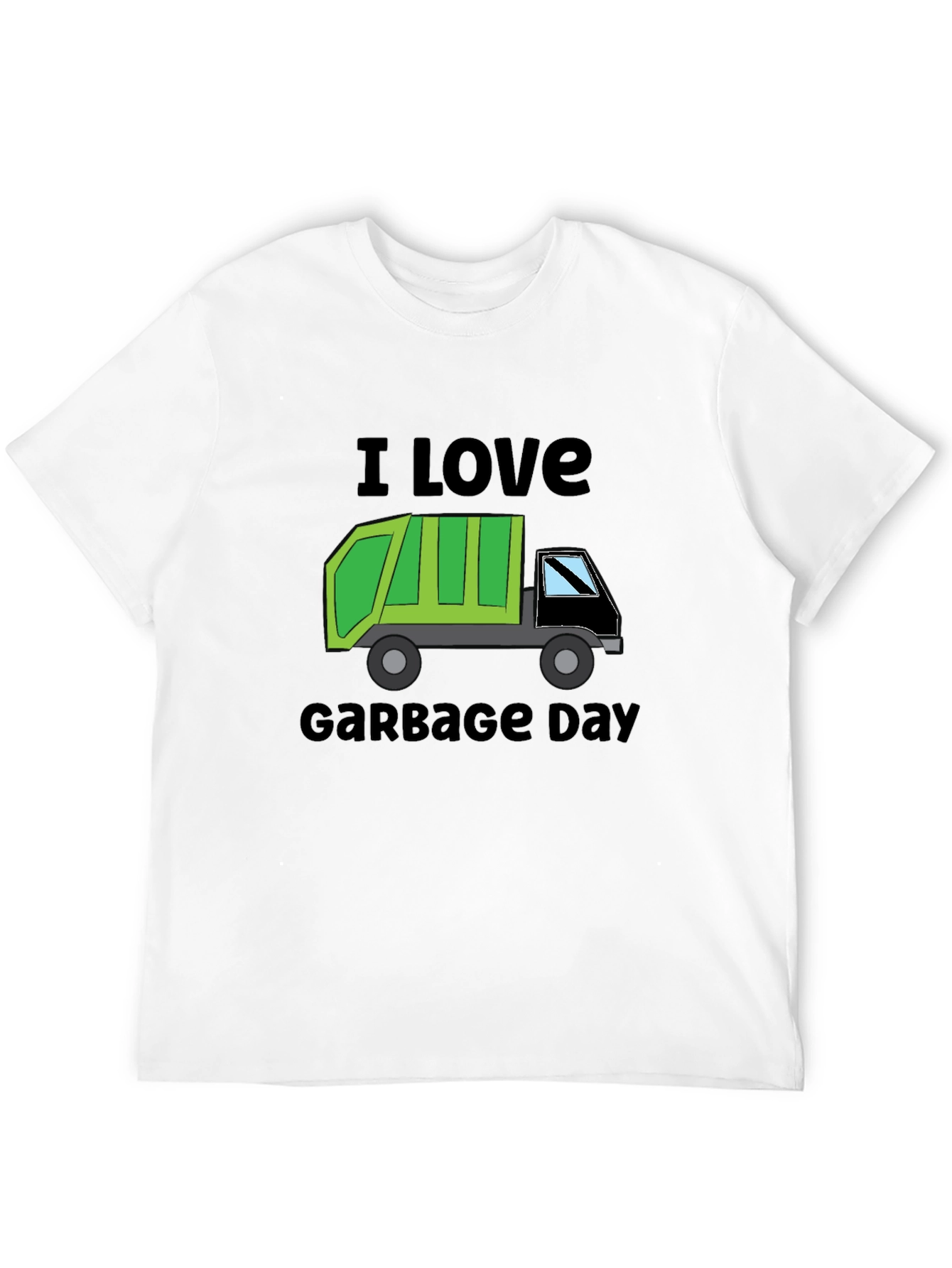 Black I Love Garbage Day T-Shirt - Novelty Graphic Tee view 12