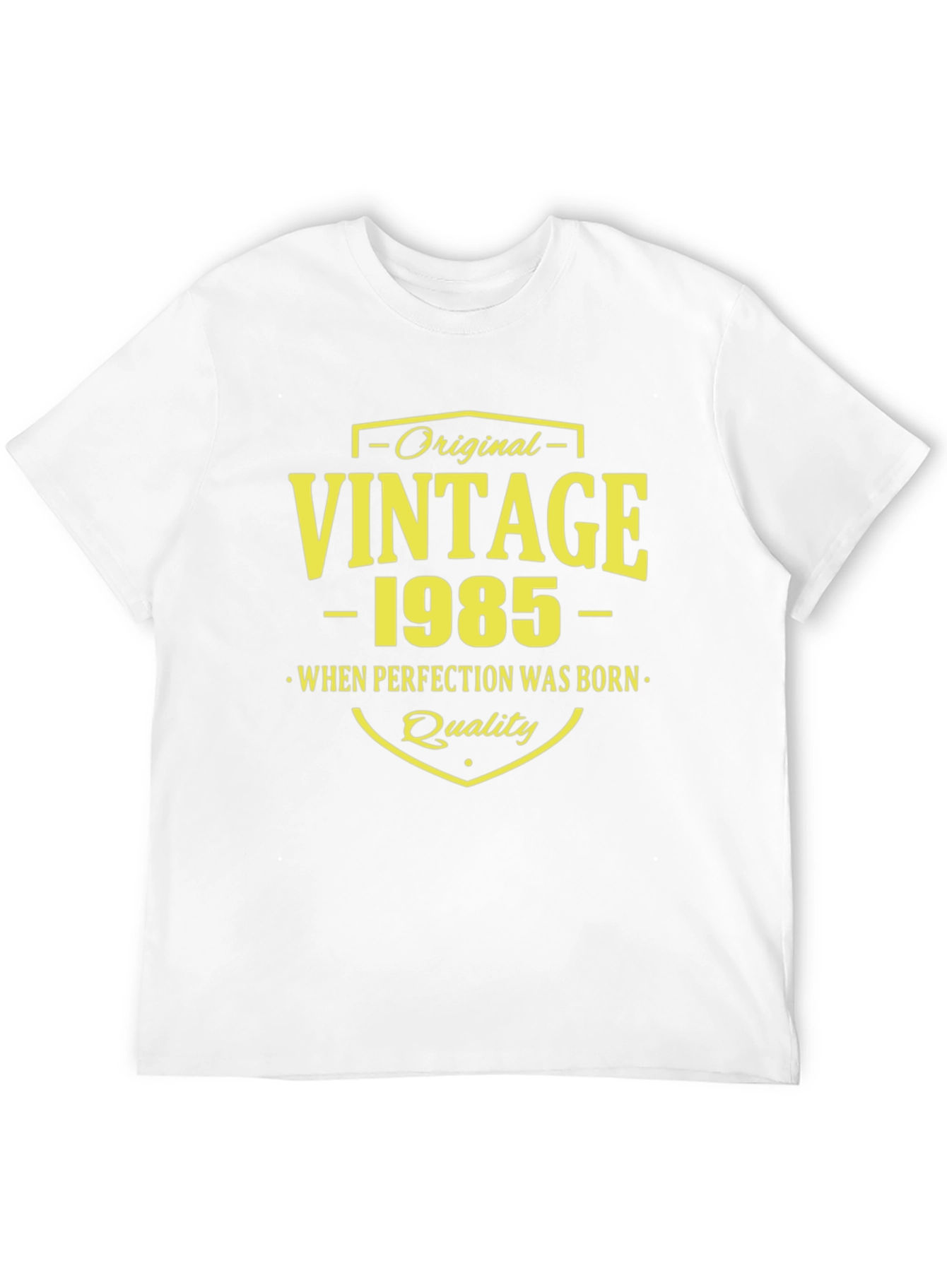 Black Vintage 1985 Perfection T-Shirt view 12