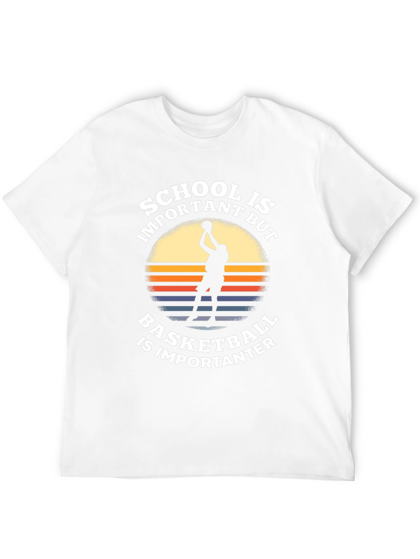 Black Basketball is Importanter T-Shirt view 12