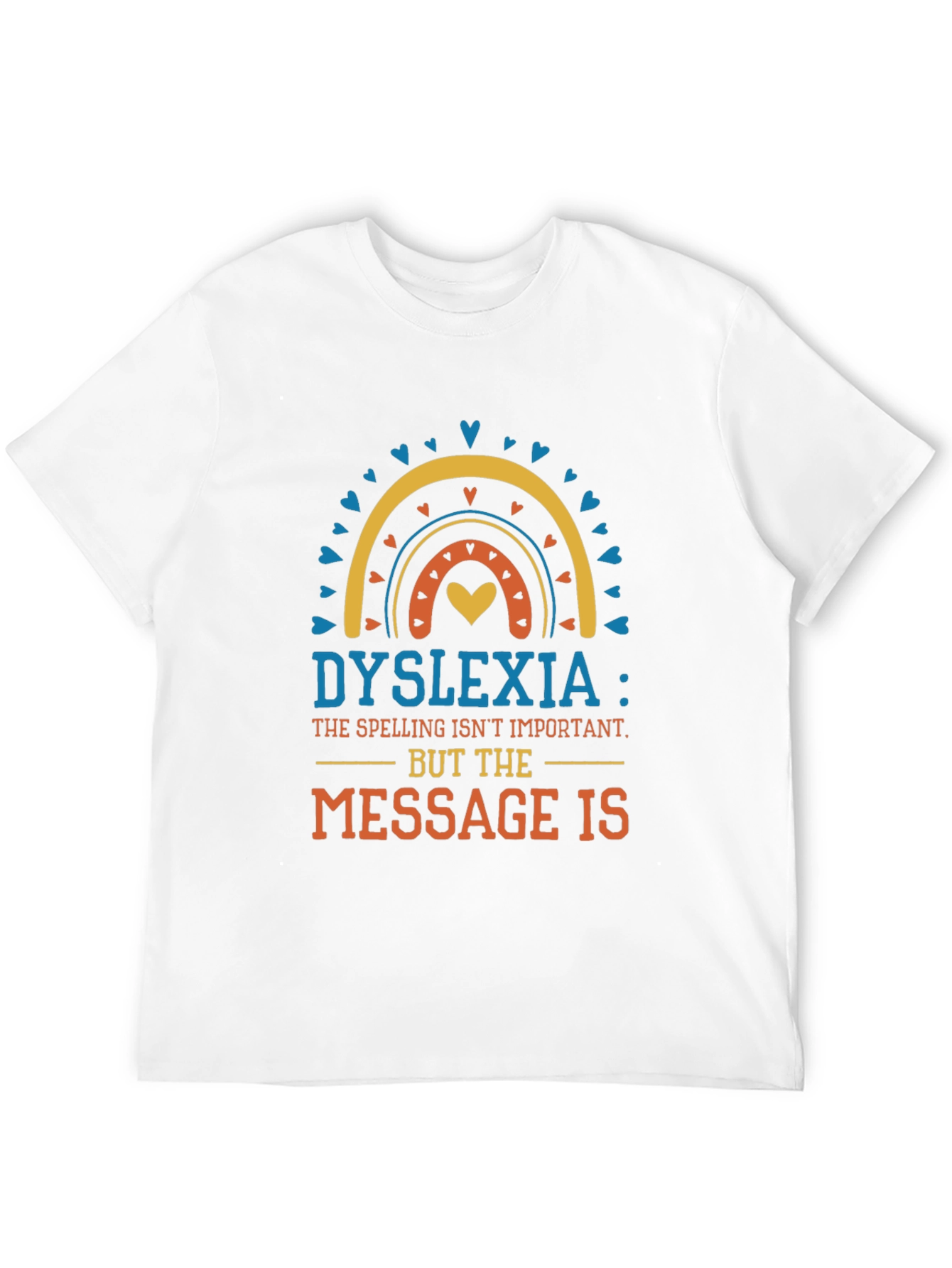 Black Dyslexia Awareness T-Shirt: Spelling Isn't Important view 12