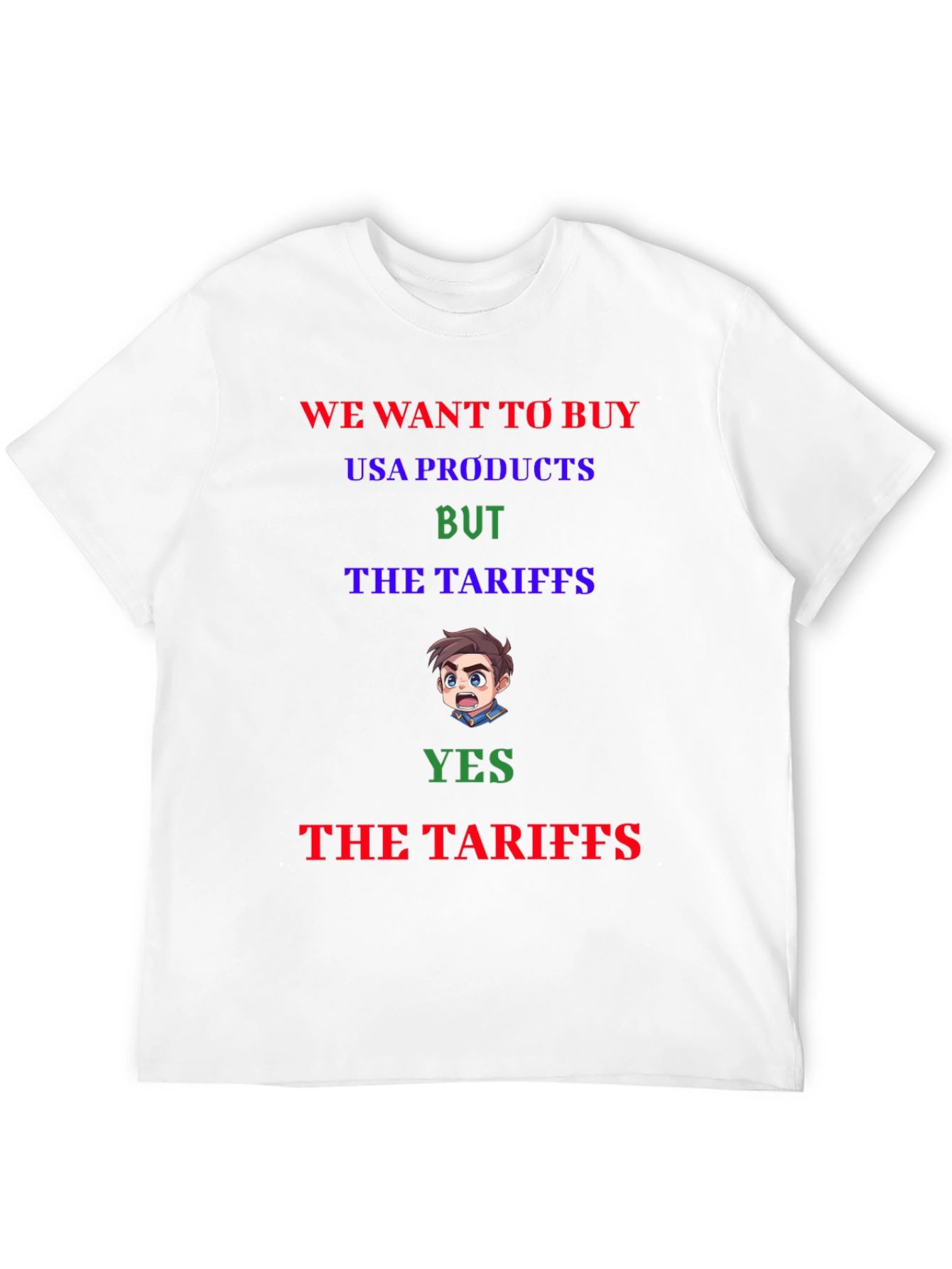 Black Funny Tariff T-Shirt - USA Products Buyer view 12