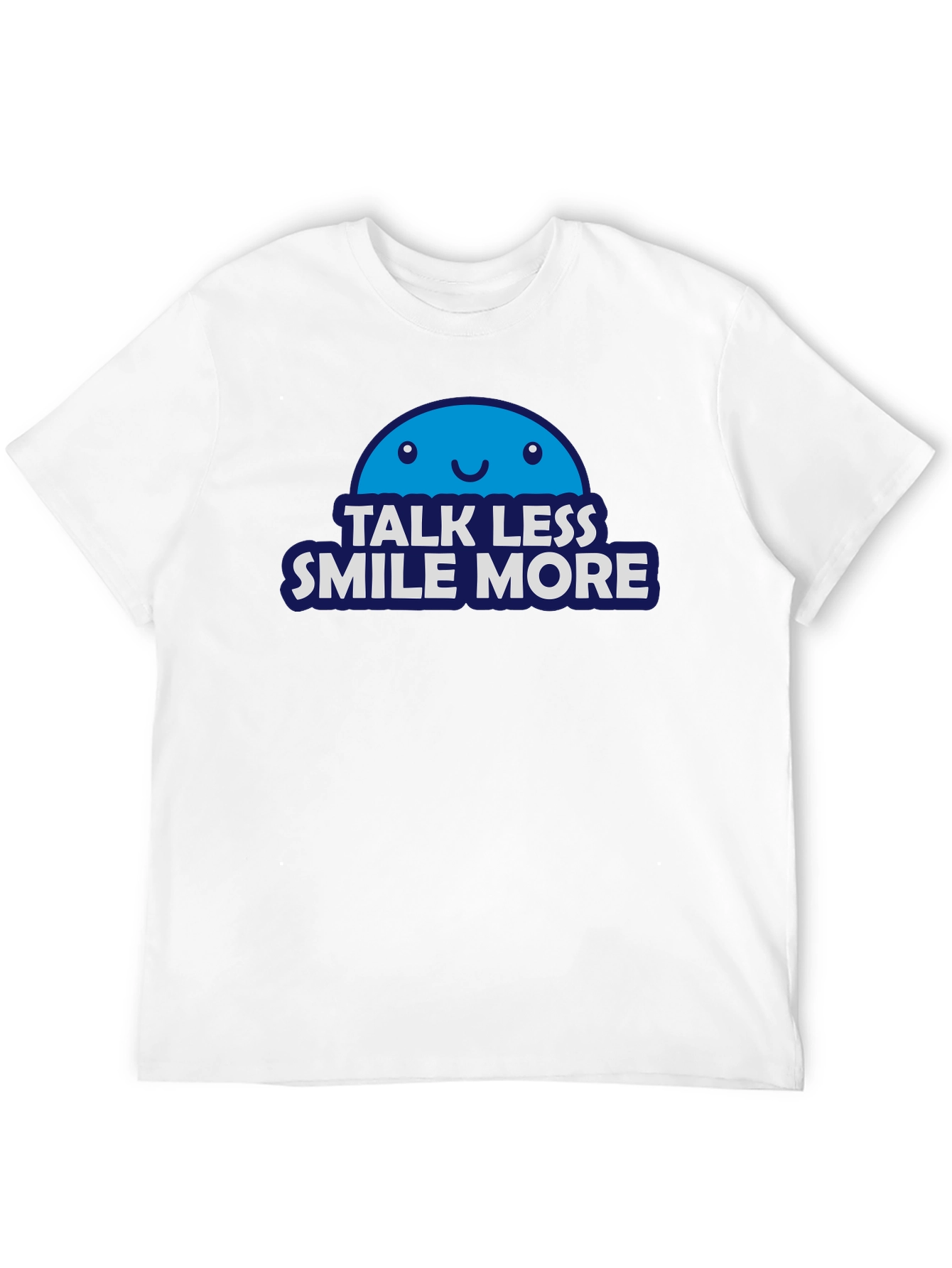 Black Talk Less Smile More T-Shirt - Positive Vibes Tee view 12