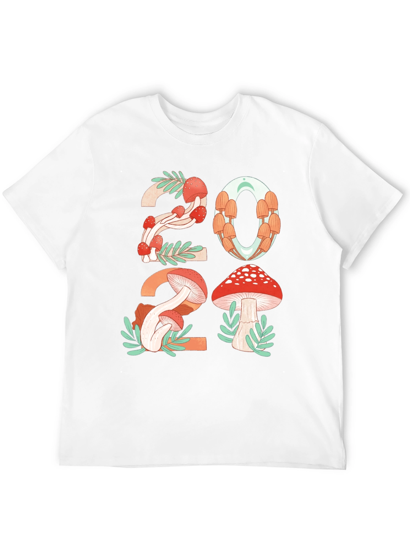 Black Mushroom 2024 Graphic T-Shirt view 12