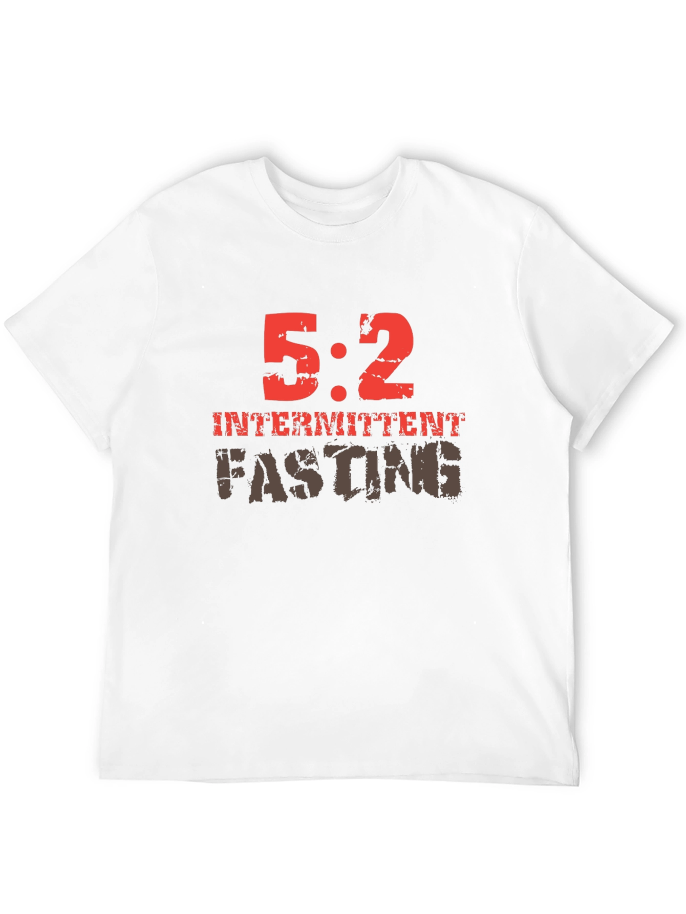 Black 5:2 Intermittent Fasting Graphic Tee view 12