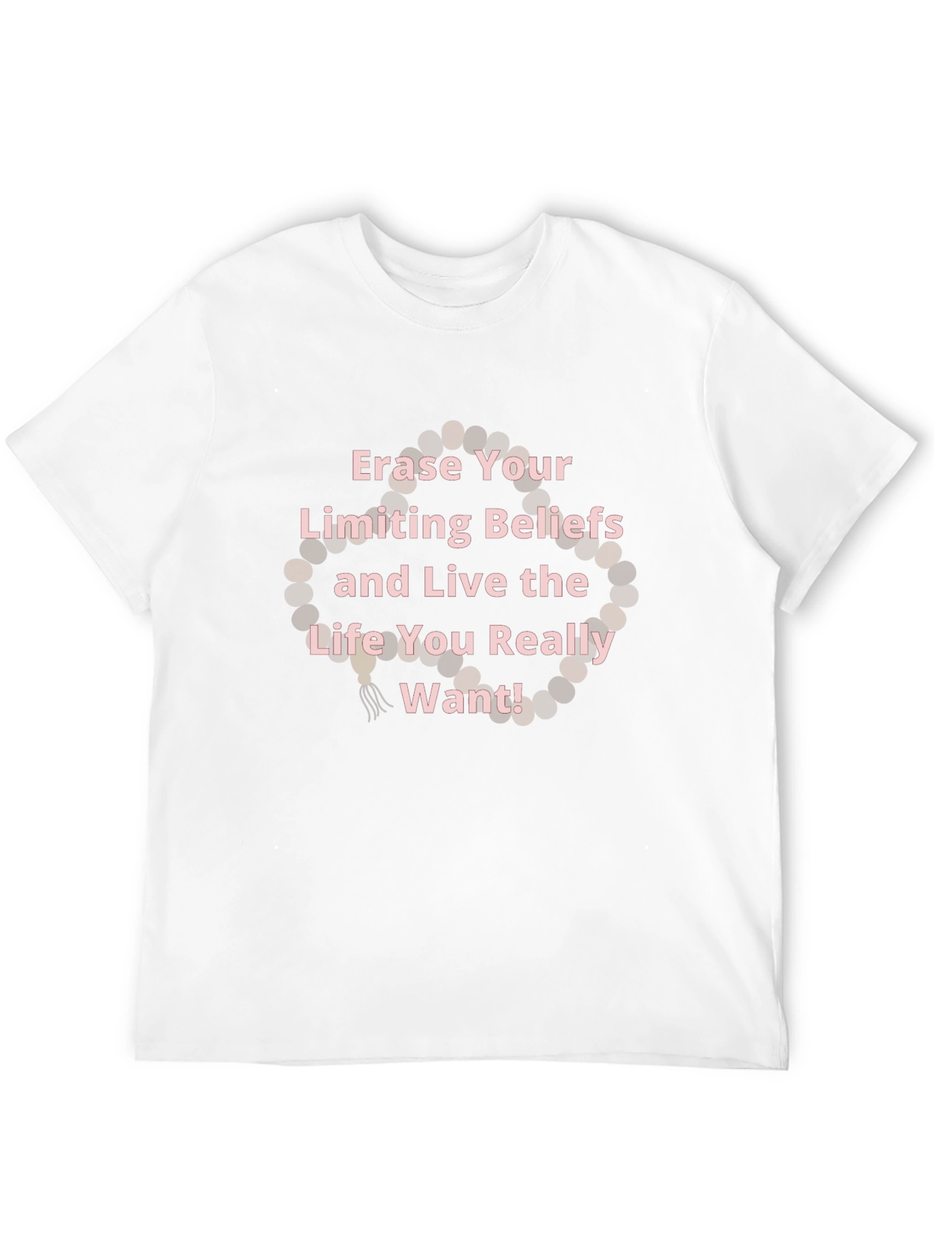 Black Erase Limiting Beliefs T-Shirt view 12