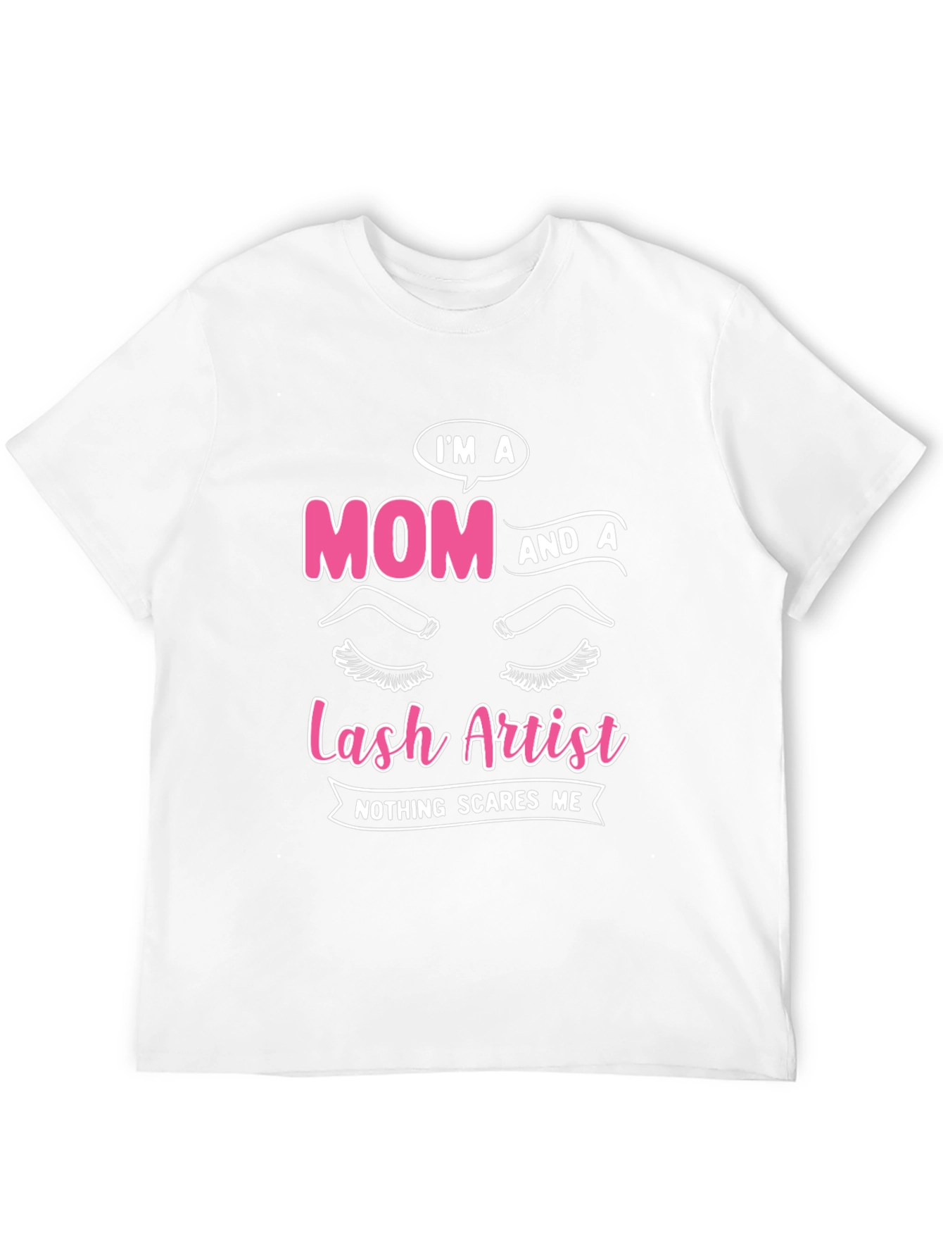 Black Mom and Lash Artist Graphic Tee view 12