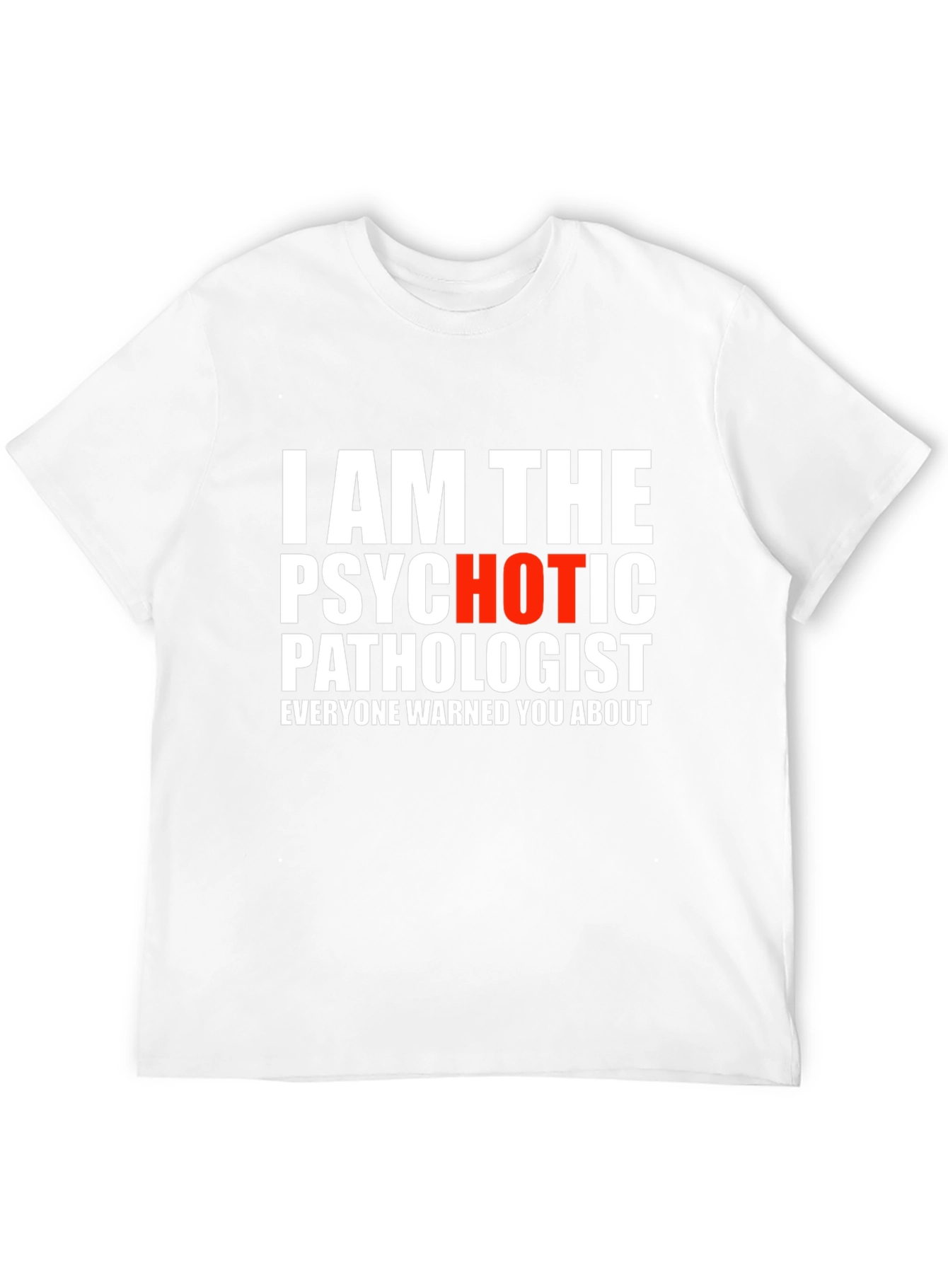 Black Psychotic Pathologist Graphic Tee - Funny Medical Humor Shirt view 12