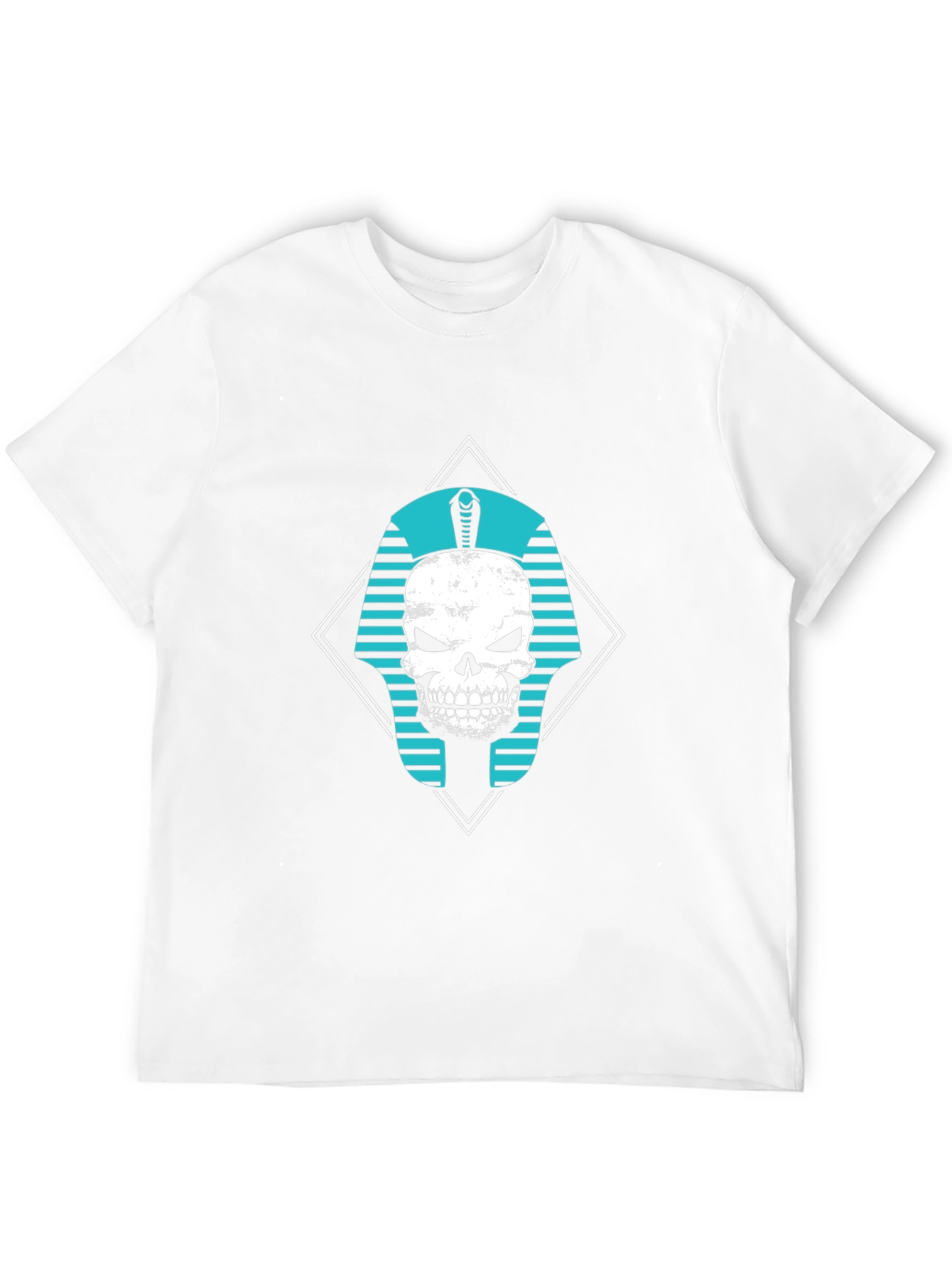 Black Skull Pharaoh Graphic Tee - Black view 12