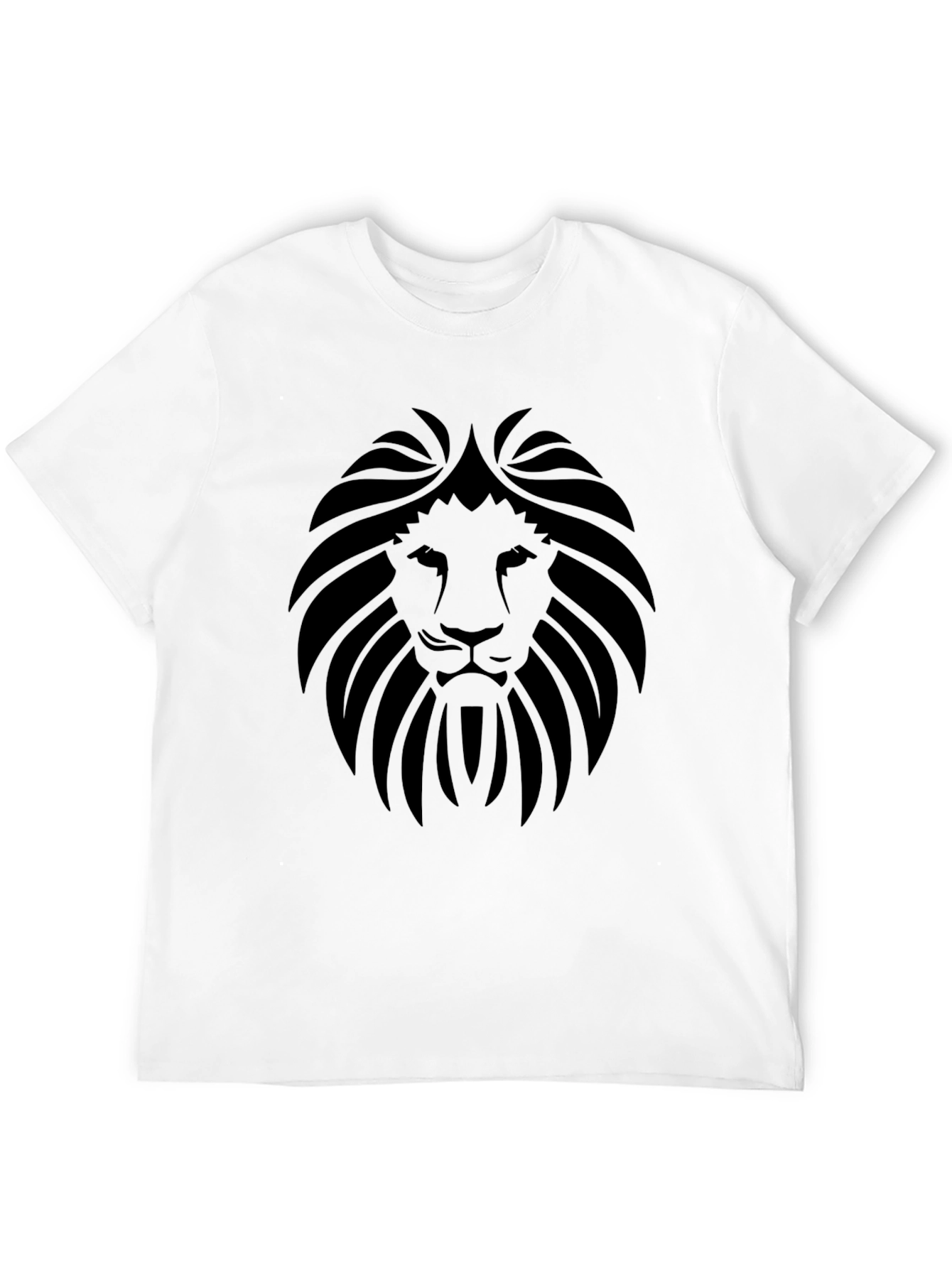Black Black Lion Graphic Tee - Men's Fashion view 12