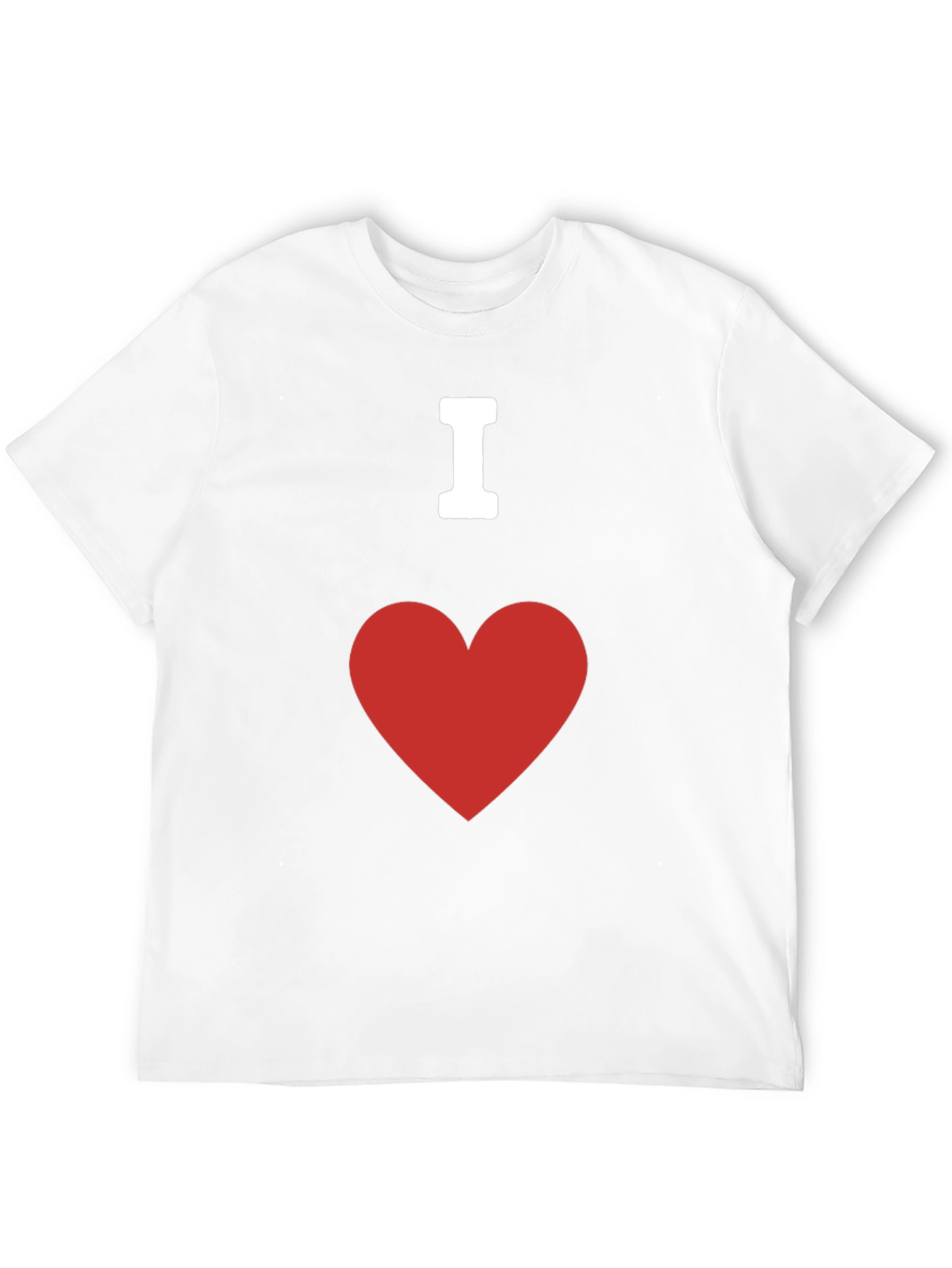 Black I Heart Graphic Tee - Classic Cotton Comfort view 12
