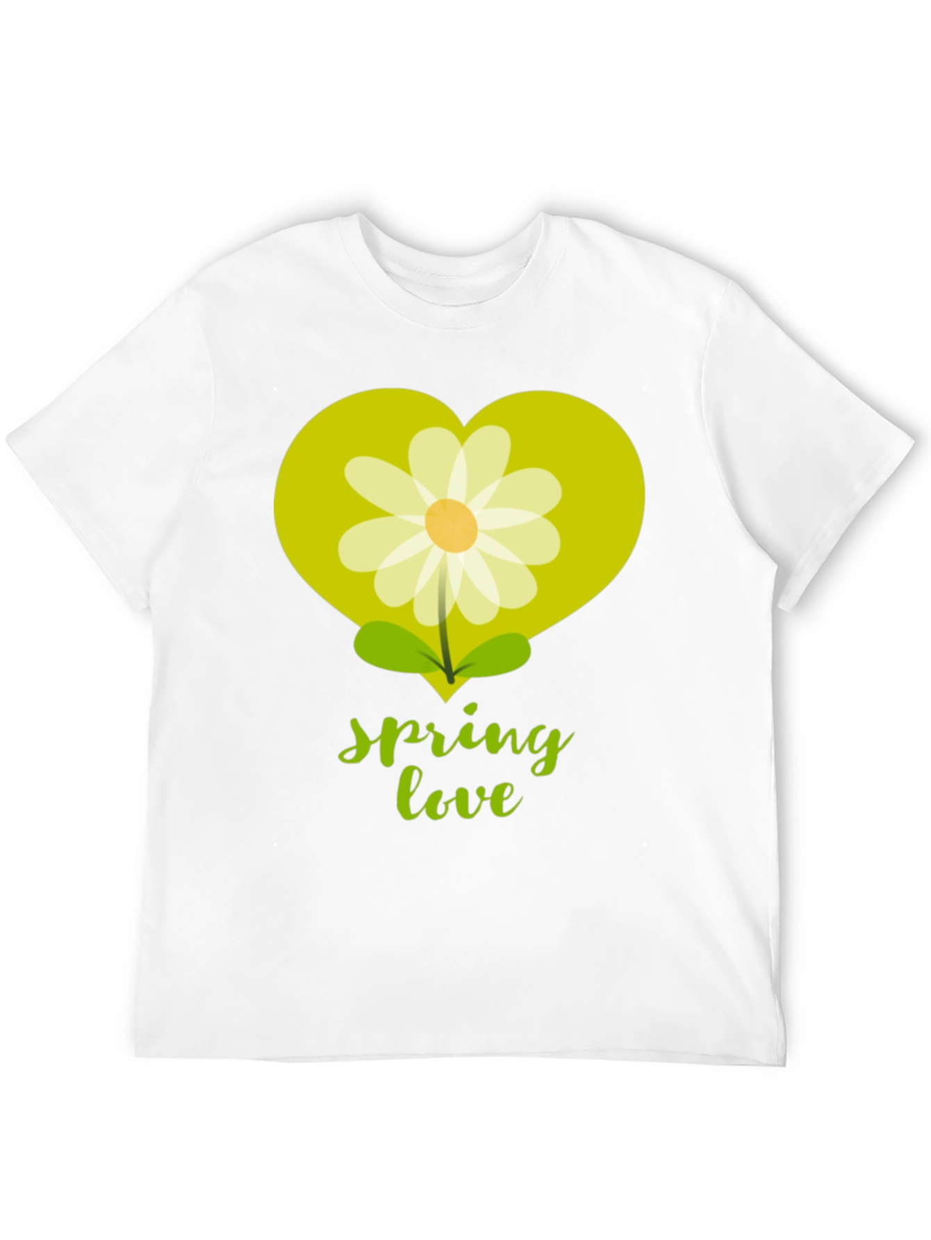 Black Spring Love T-Shirt - Floral Heart Graphic Tee view 12