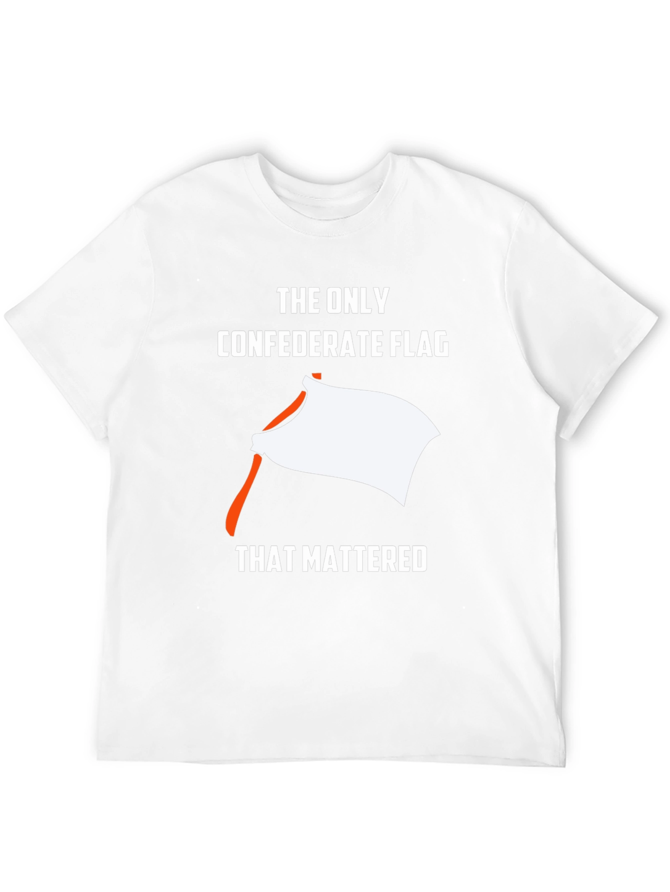 Black Confederate Flag Parody T-Shirt view 12