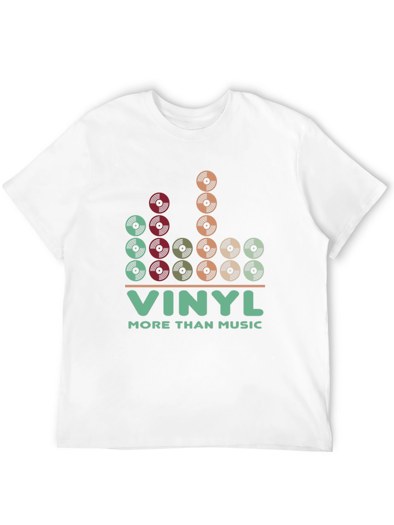 Black Vinyl More Than Music Graphic T-Shirt view 12