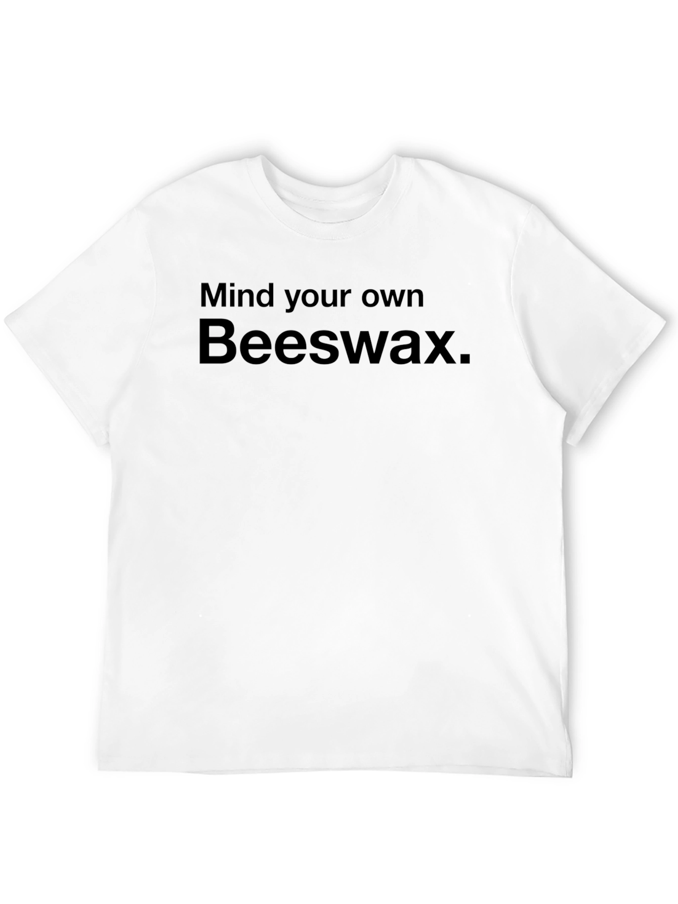 Black Mind Your Own Beeswax Graphic Tee view 12