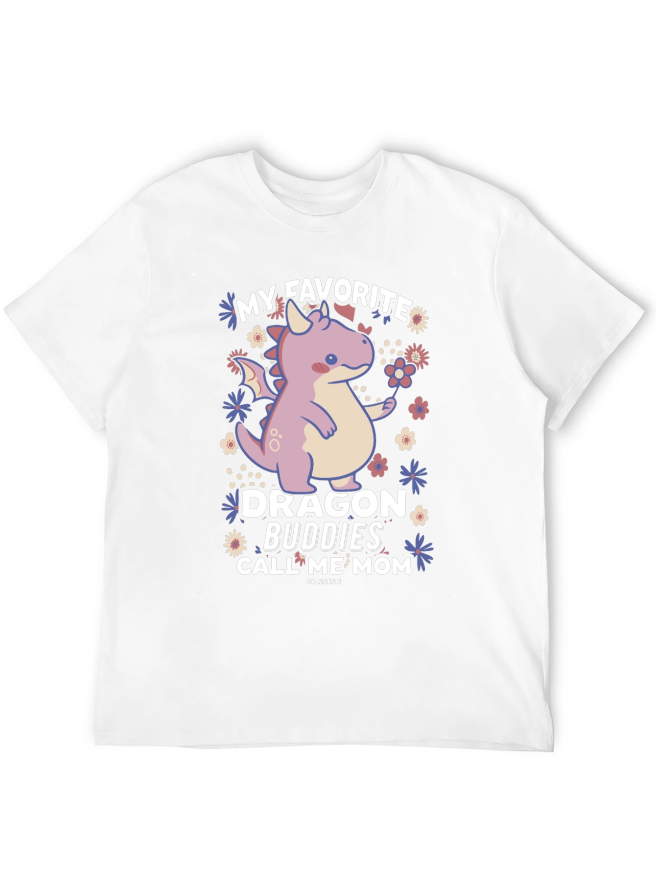 Black Dragon Buddies Mom Graphic T-Shirt view 12