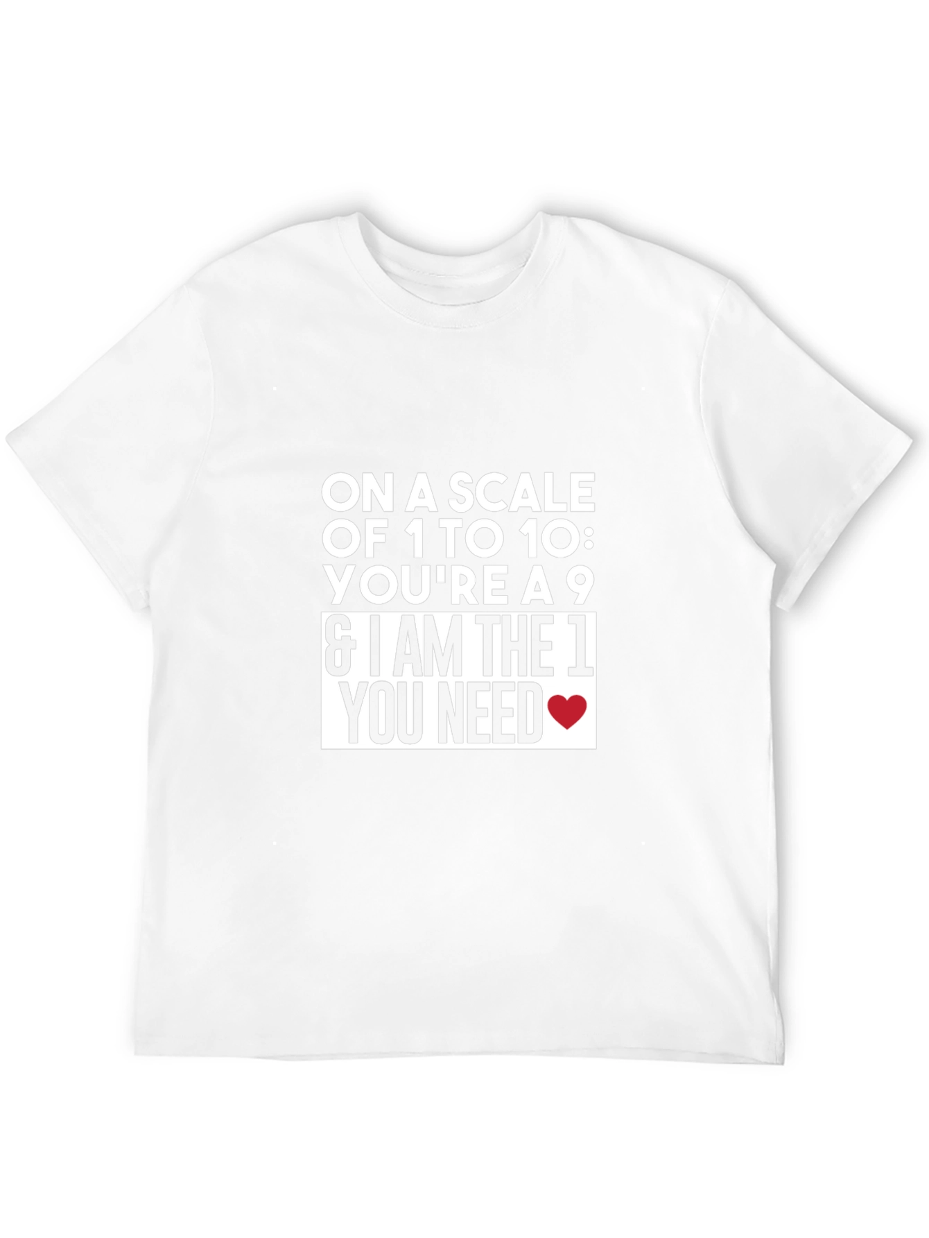 Black Funny Graphic Tee: "On a Scale of 1 to 10..." view 12