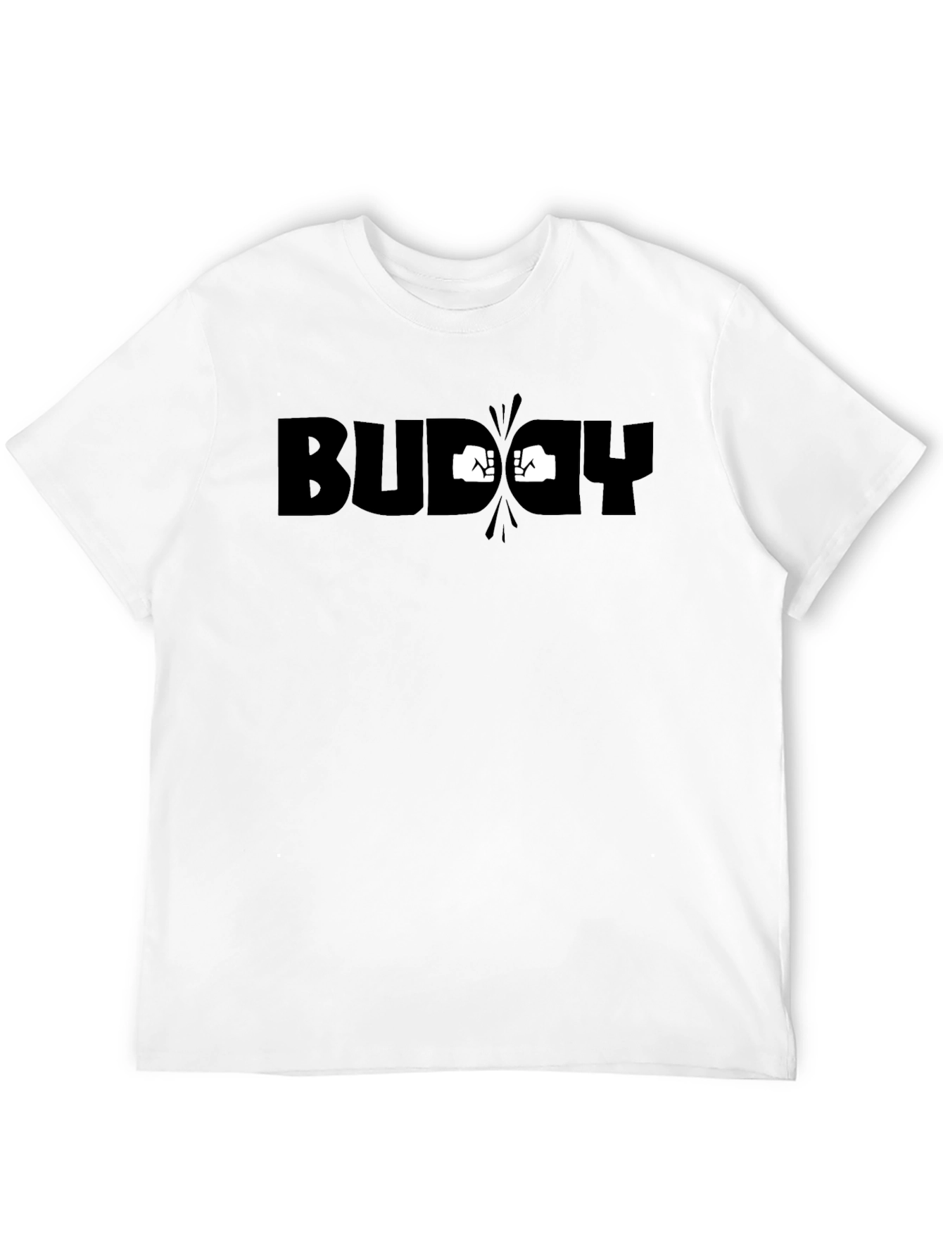 Black Buddy Punch Black Graphic Tee view 12