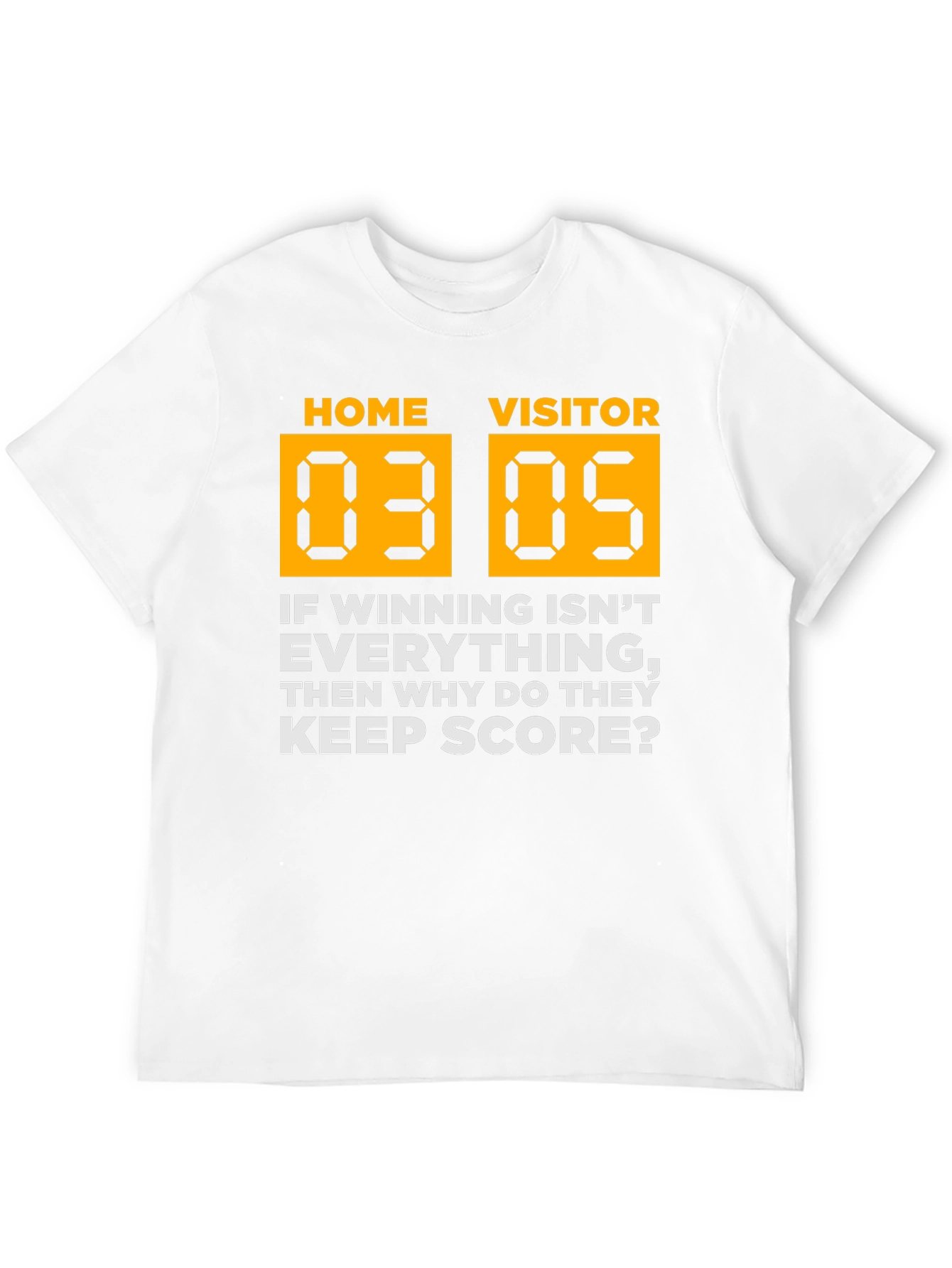 Black Home Vs Visitor Graphic Tee view 12