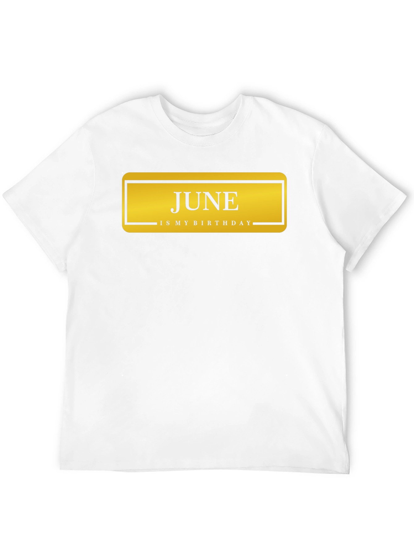 Black June Birthday T-Shirt - Black Graphic Tee view 12