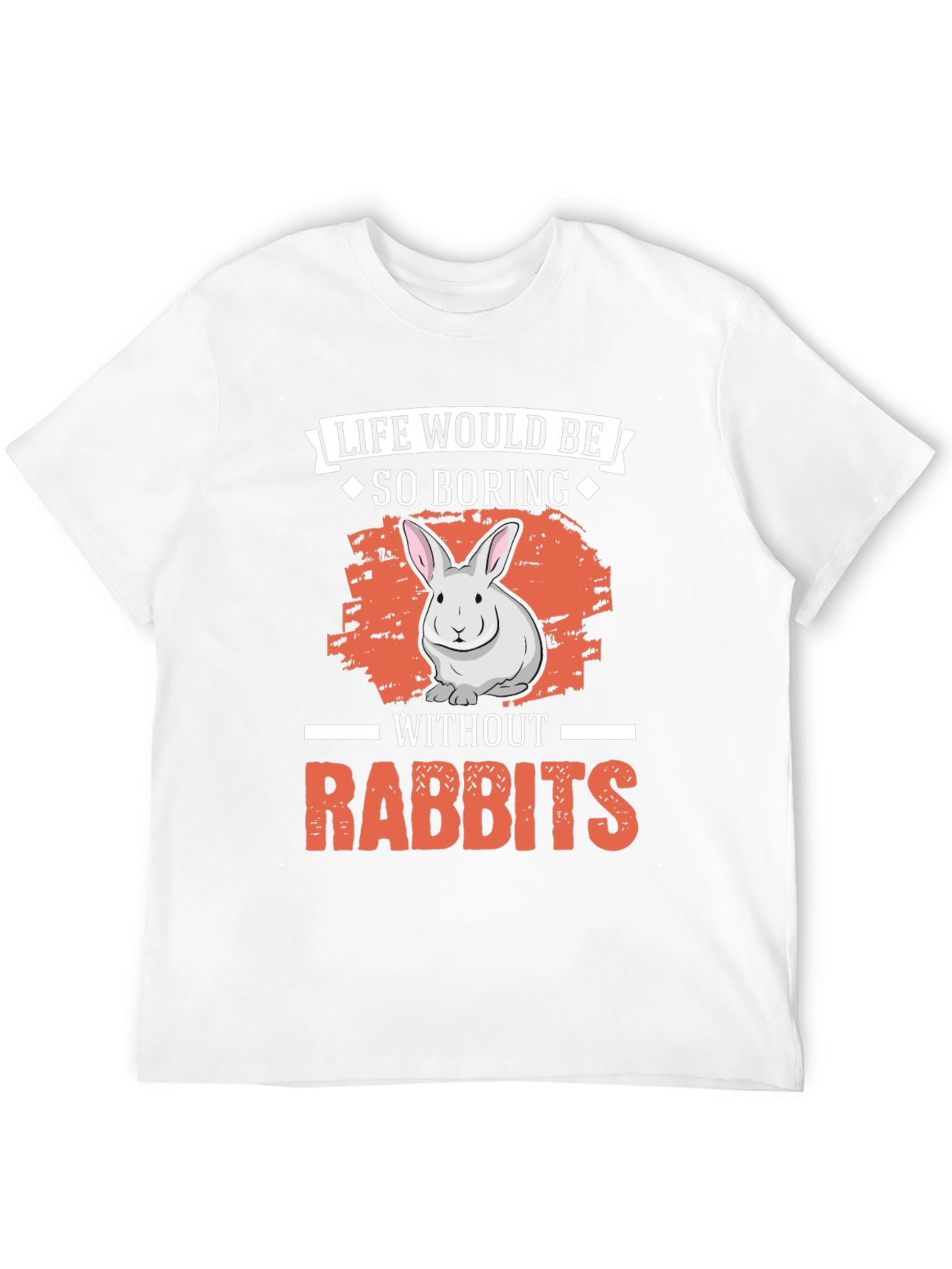 Black Life Would Be So Boring Without Rabbits T-Shirt view 12