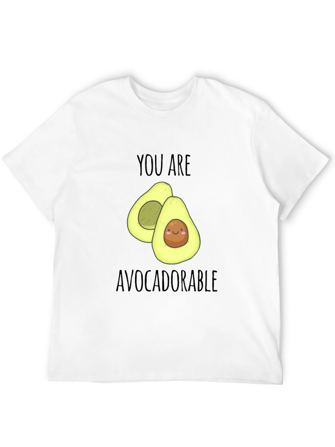Black You Are Avocadorable T-Shirt - Black view 12