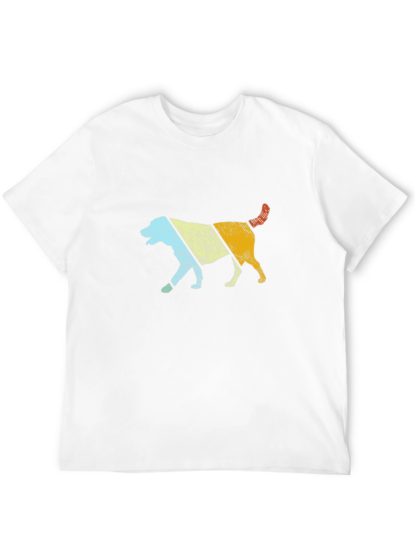 Black Retro Dog Graphic Tee - Cool Dog Lover Shirt view 12