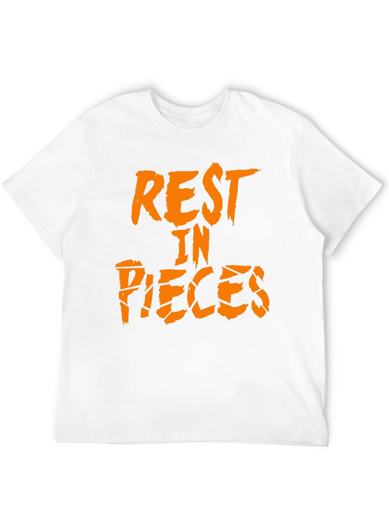 Black Rest in Pieces Black Graphic Tee view 12