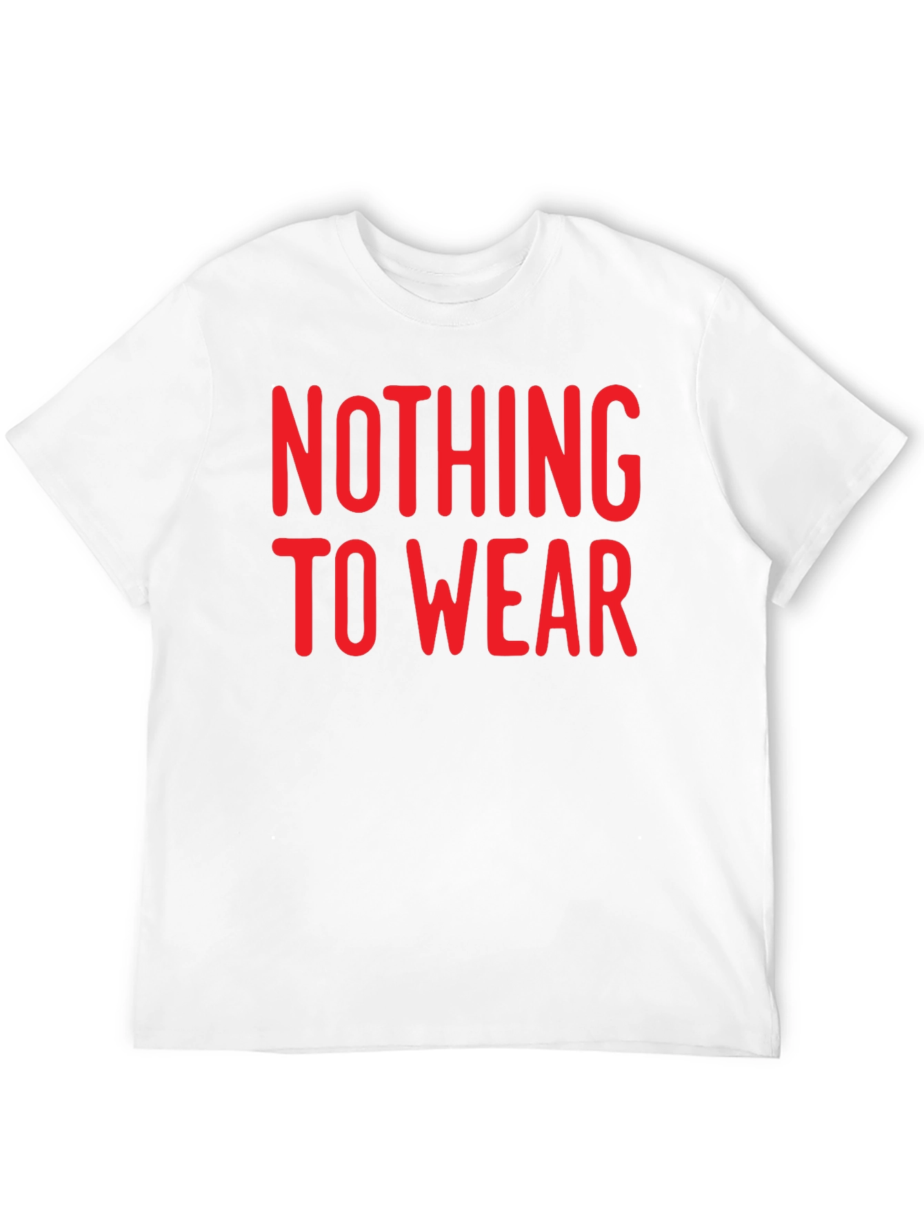 Black Nothing to Wear Graphic Tee - Black view 12