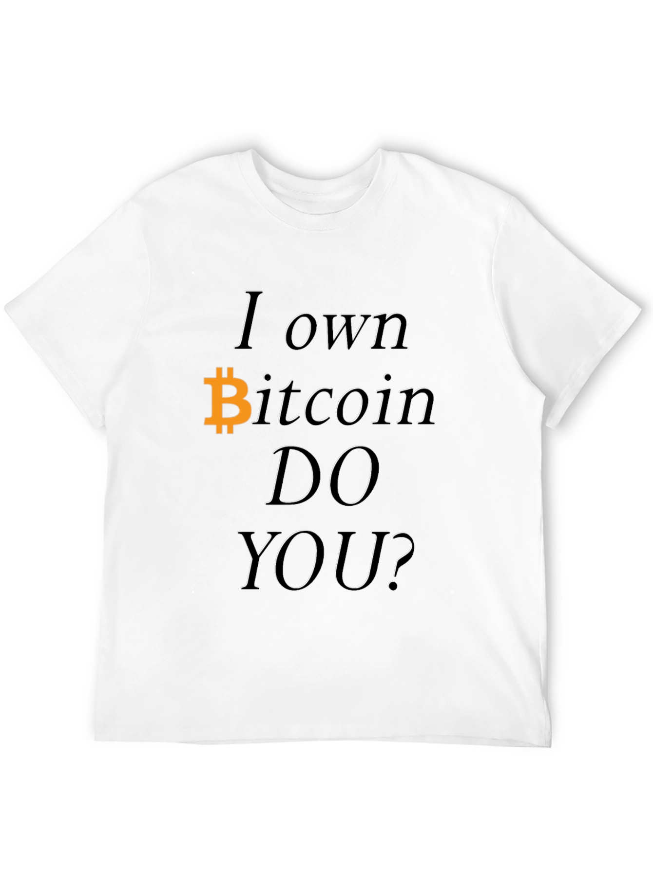Black Bitcoin Owner Black Graphic Tee Shirt view 12