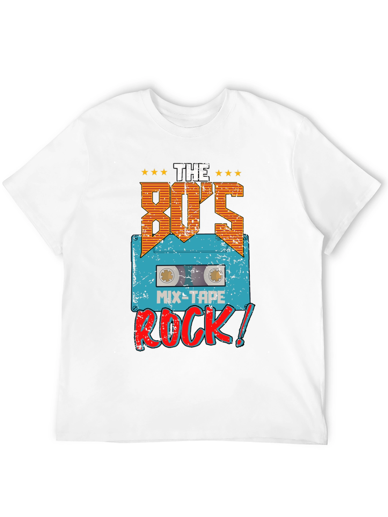 Black 80's Mix-Tape Rock T-Shirt view 12