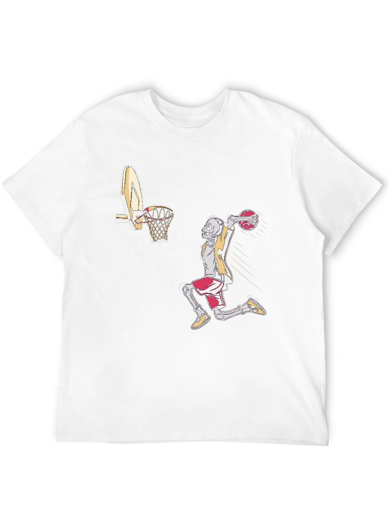 Black Skeleton Dunk T-Shirt view 12