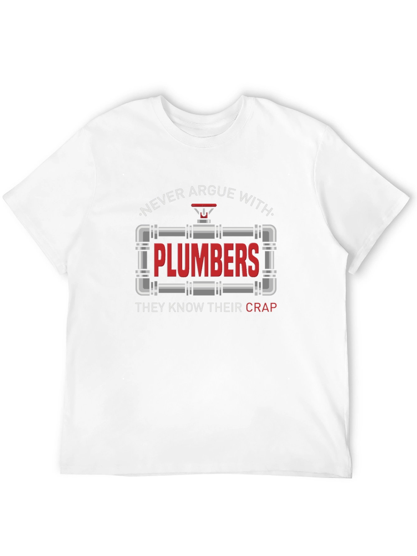 Black Plumbers Know Their Crap T-Shirt view 12