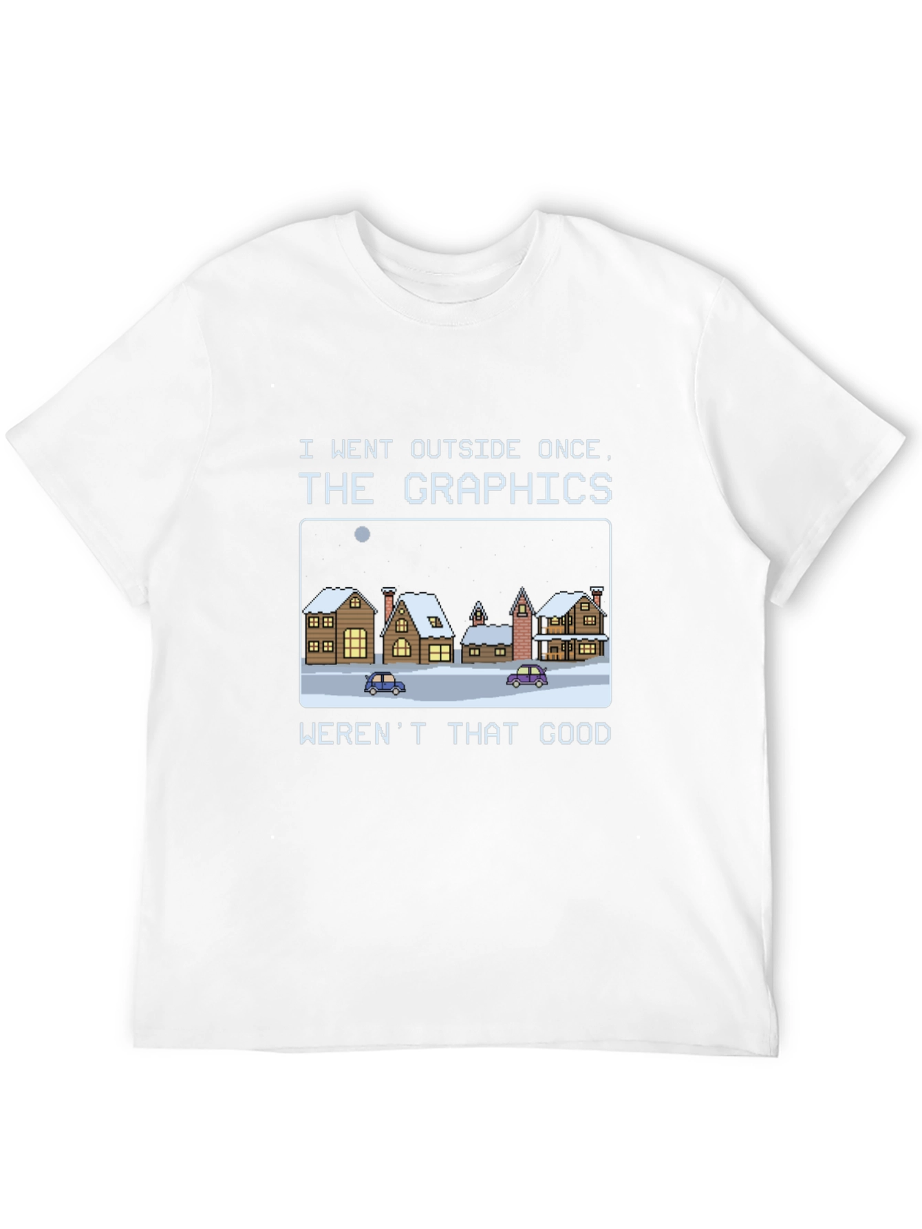 Black Funny Graphics T-Shirt - Gamer Pixel Art Tee view 12