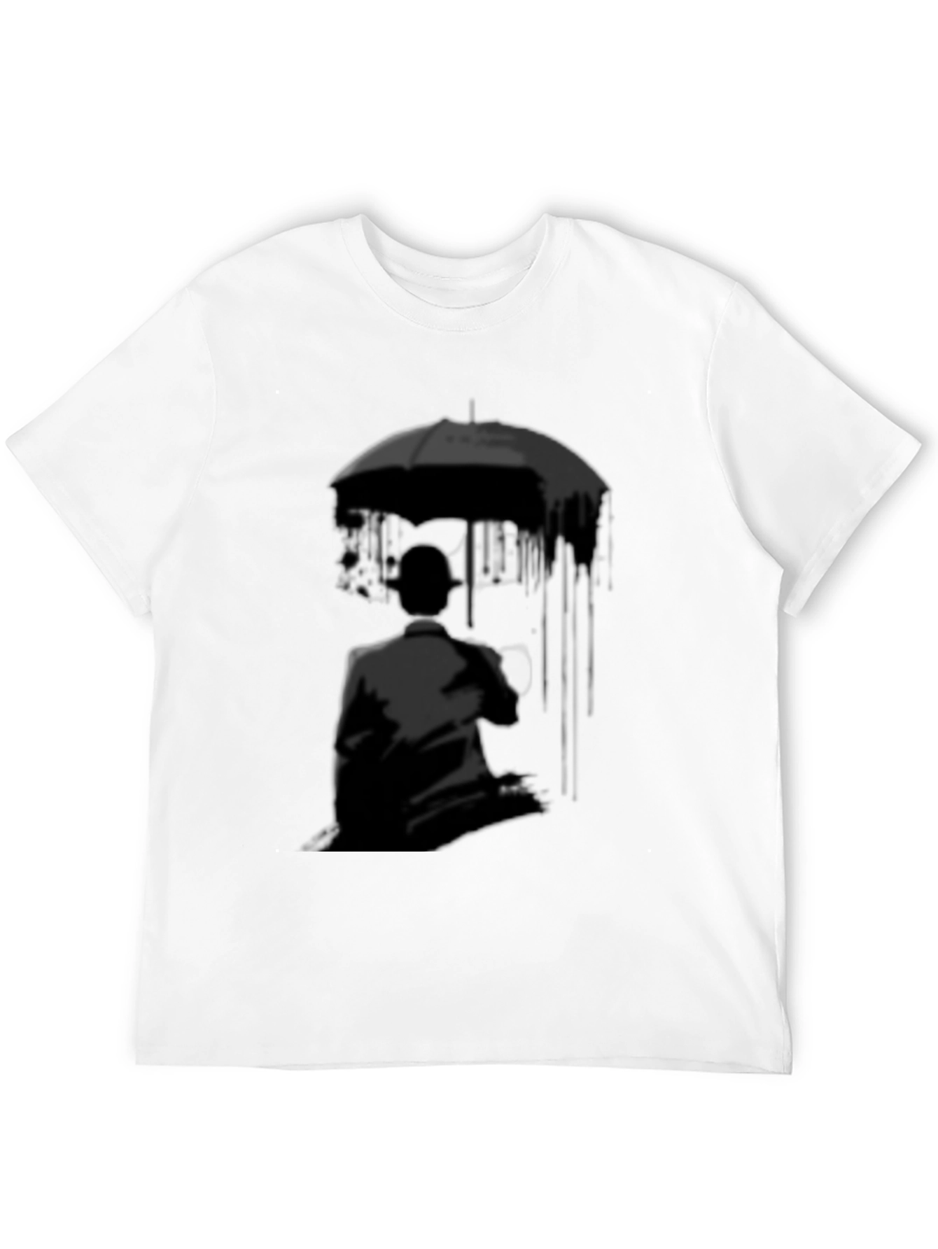 Black Umbrella Academy Style Graphic Tee - Black view 12