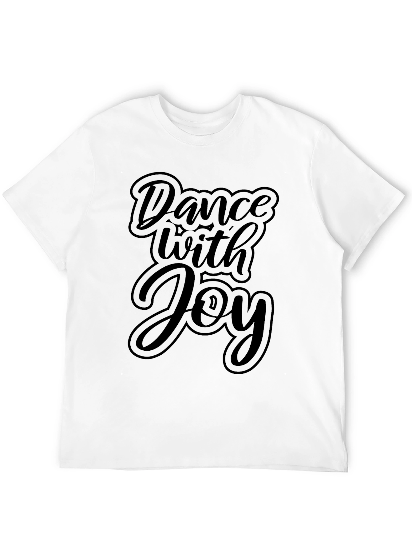 Black Dance with Joy Graphic T-Shirt - Black view 12