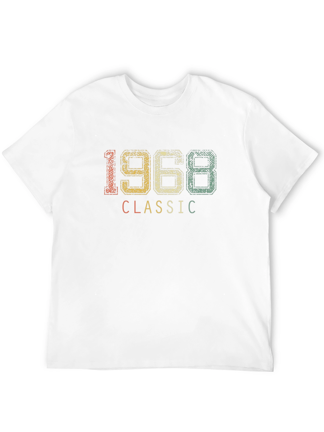 Black Vintage 1968 Classic T-Shirt view 12