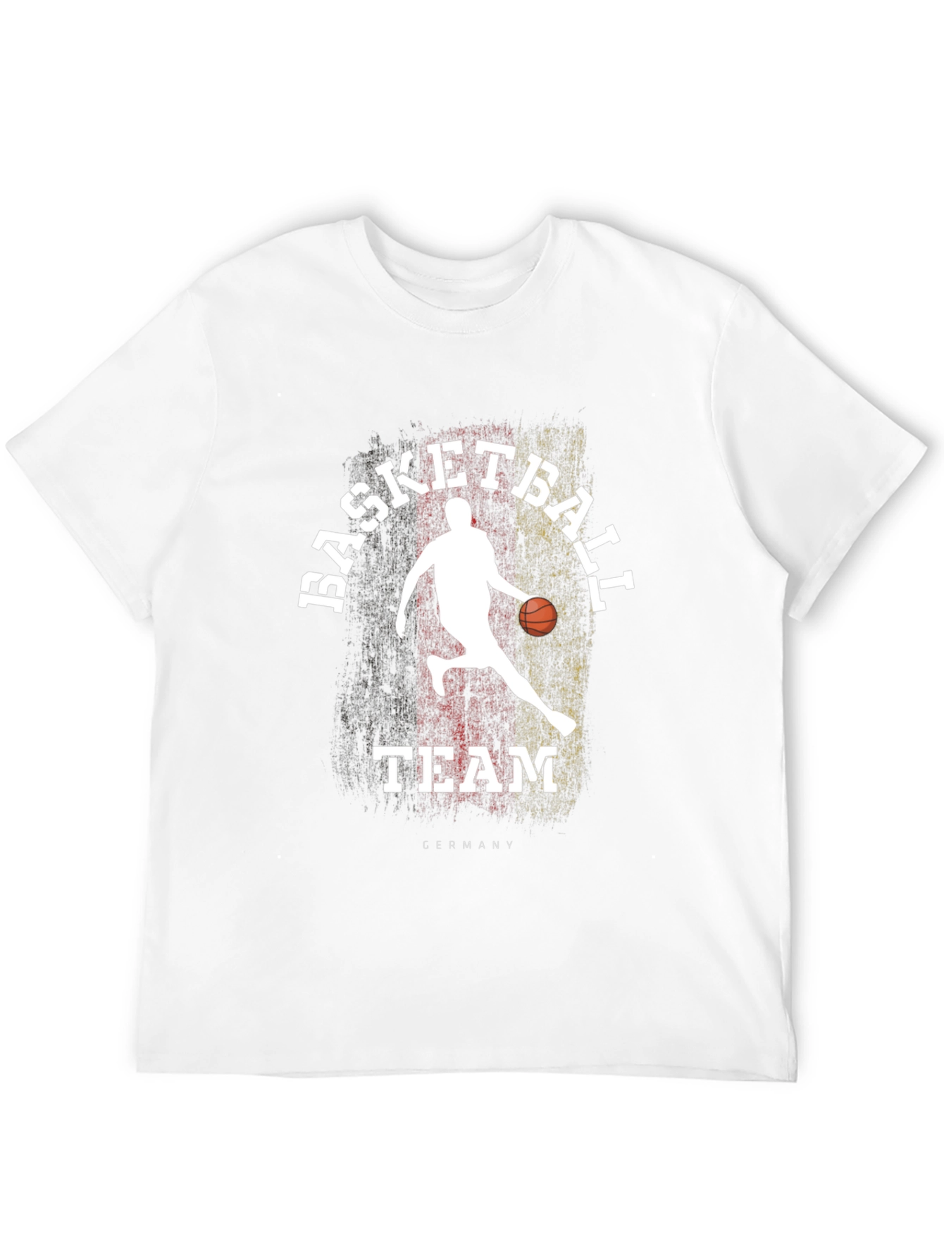 Germany Basketball Team Black T-Shirt - 12