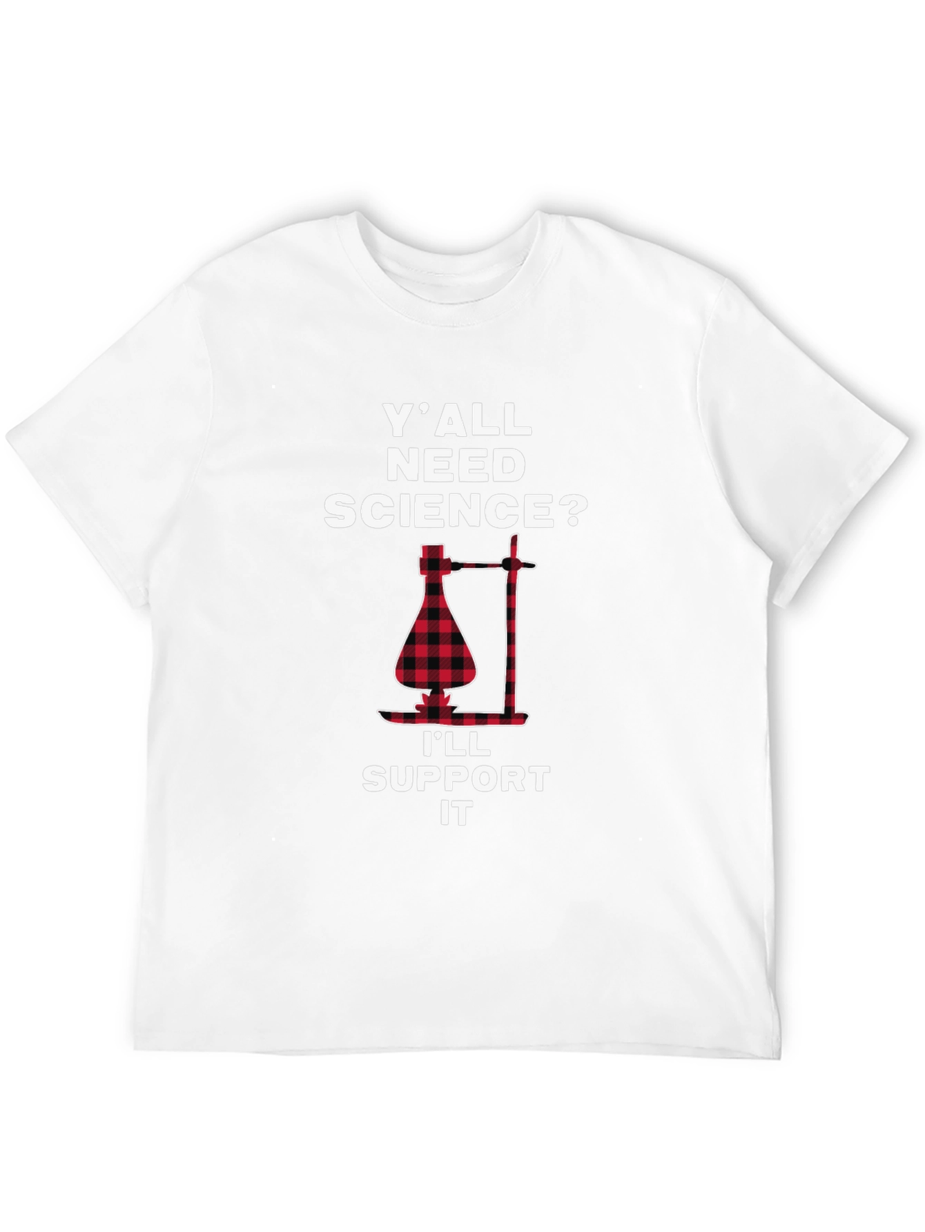 Black Science Support T-Shirt Funny Lab Tee view 12