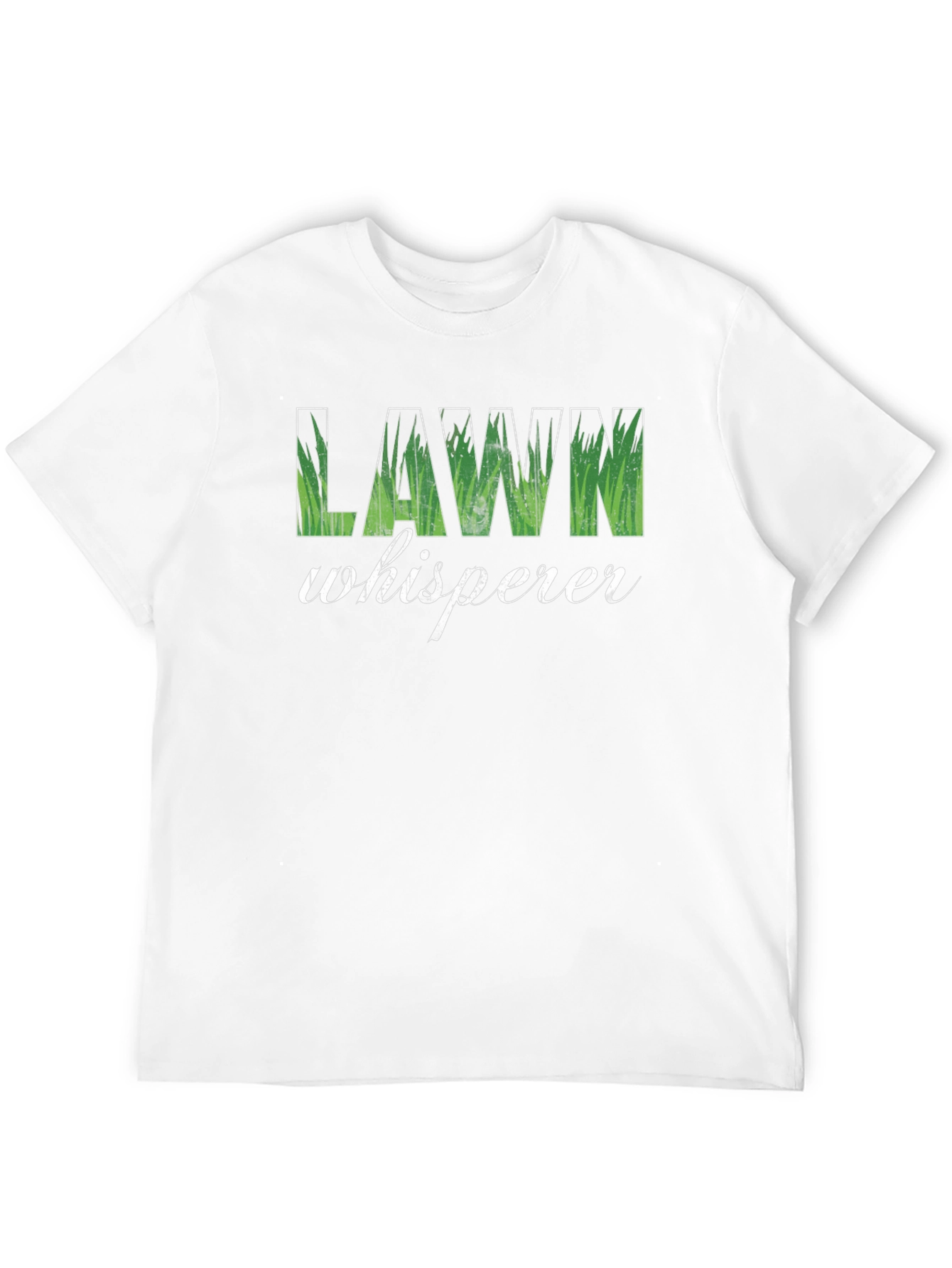 Black Lawn Whisperer Graphic Tee - Black Cotton T-Shirt view 12