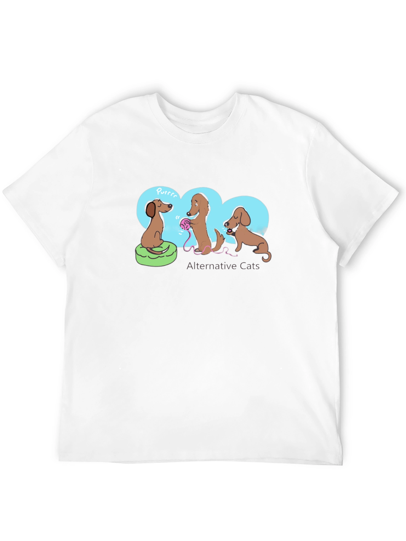 Black Dachshund 'Alternative Cats' Graphic Tee view 12