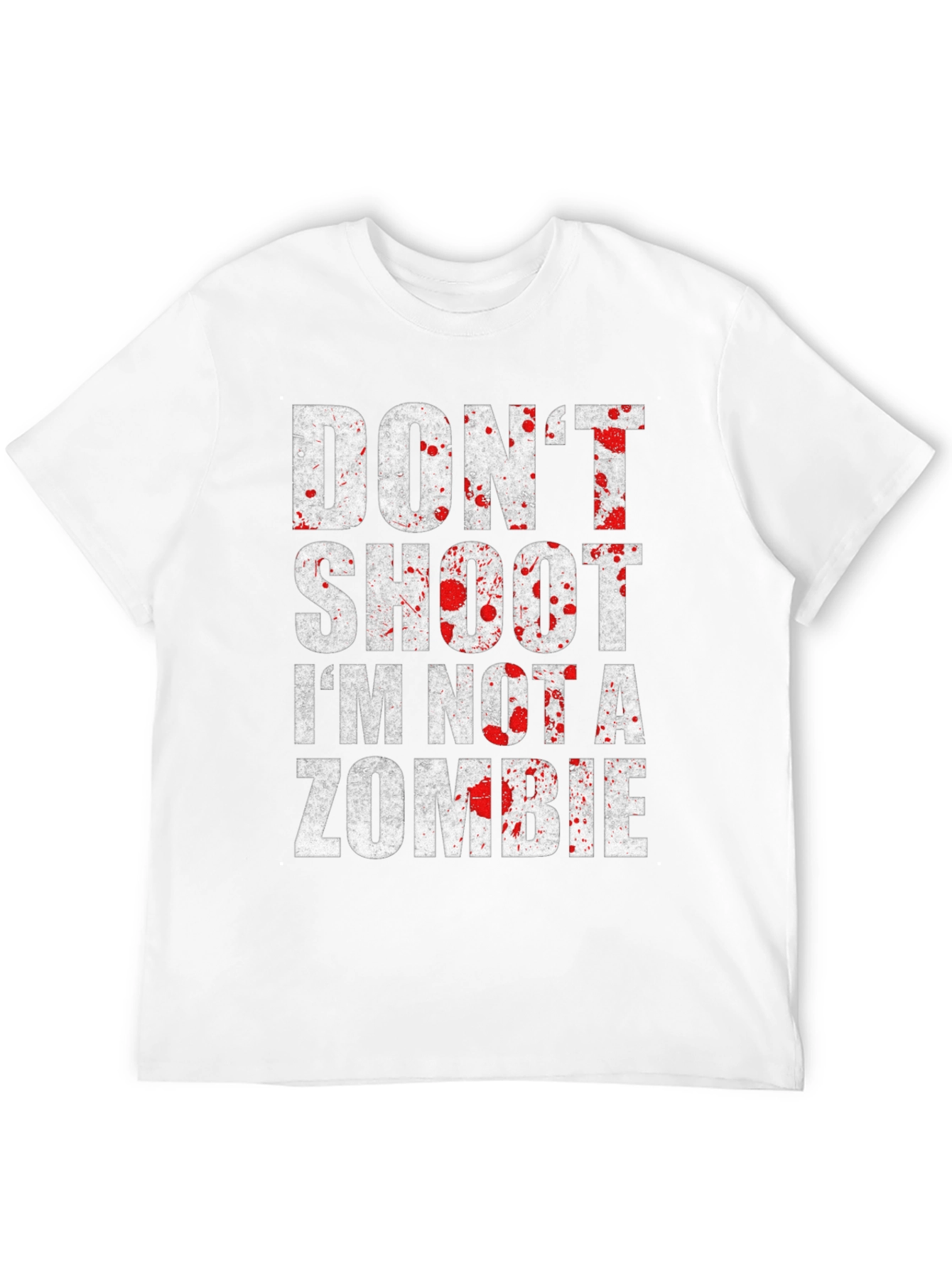 Black Don't Shoot Zombie Graphic Tee view 12
