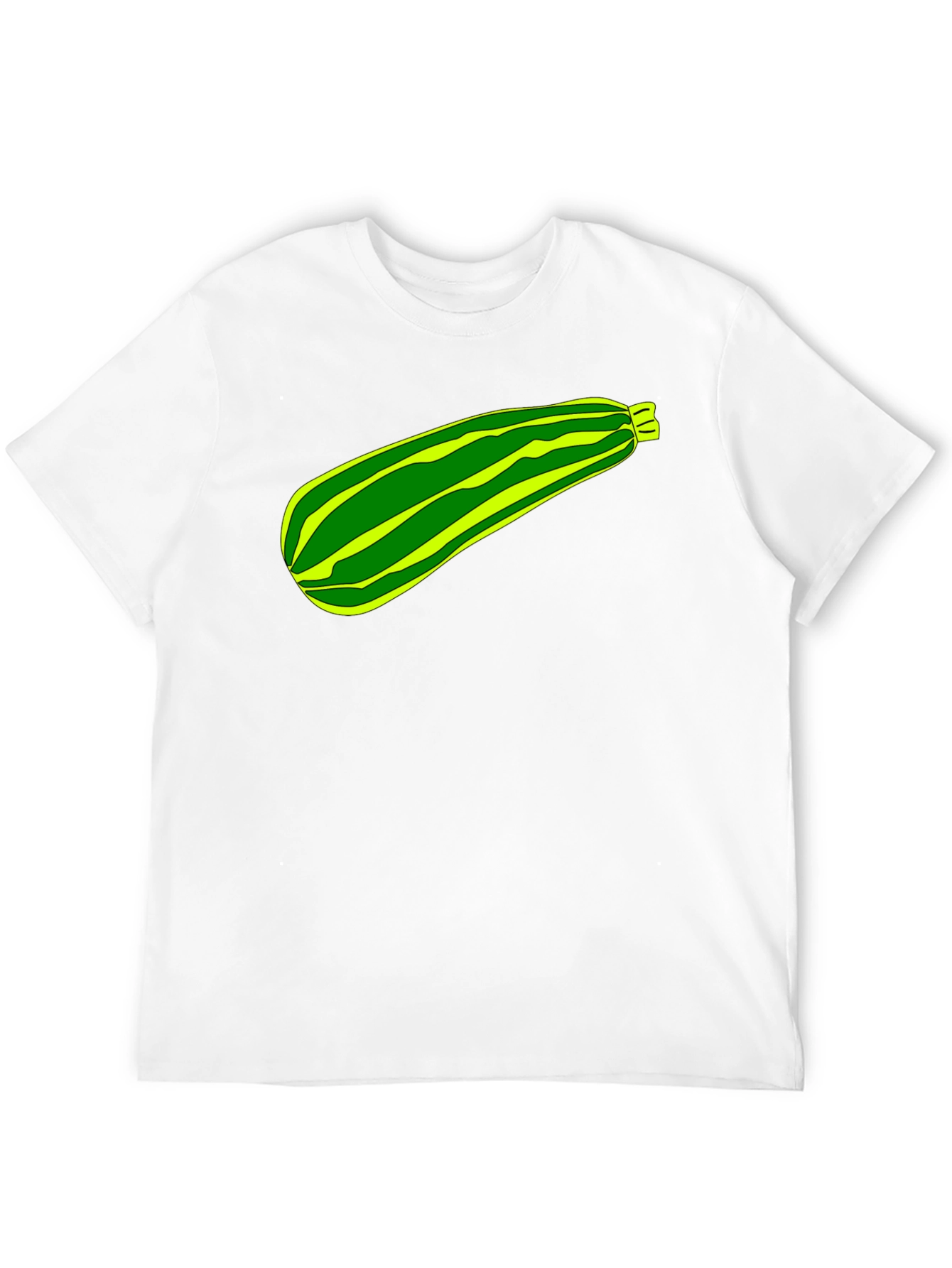 Zucchini Graphic Tee -  Unique Veggie Print - 12