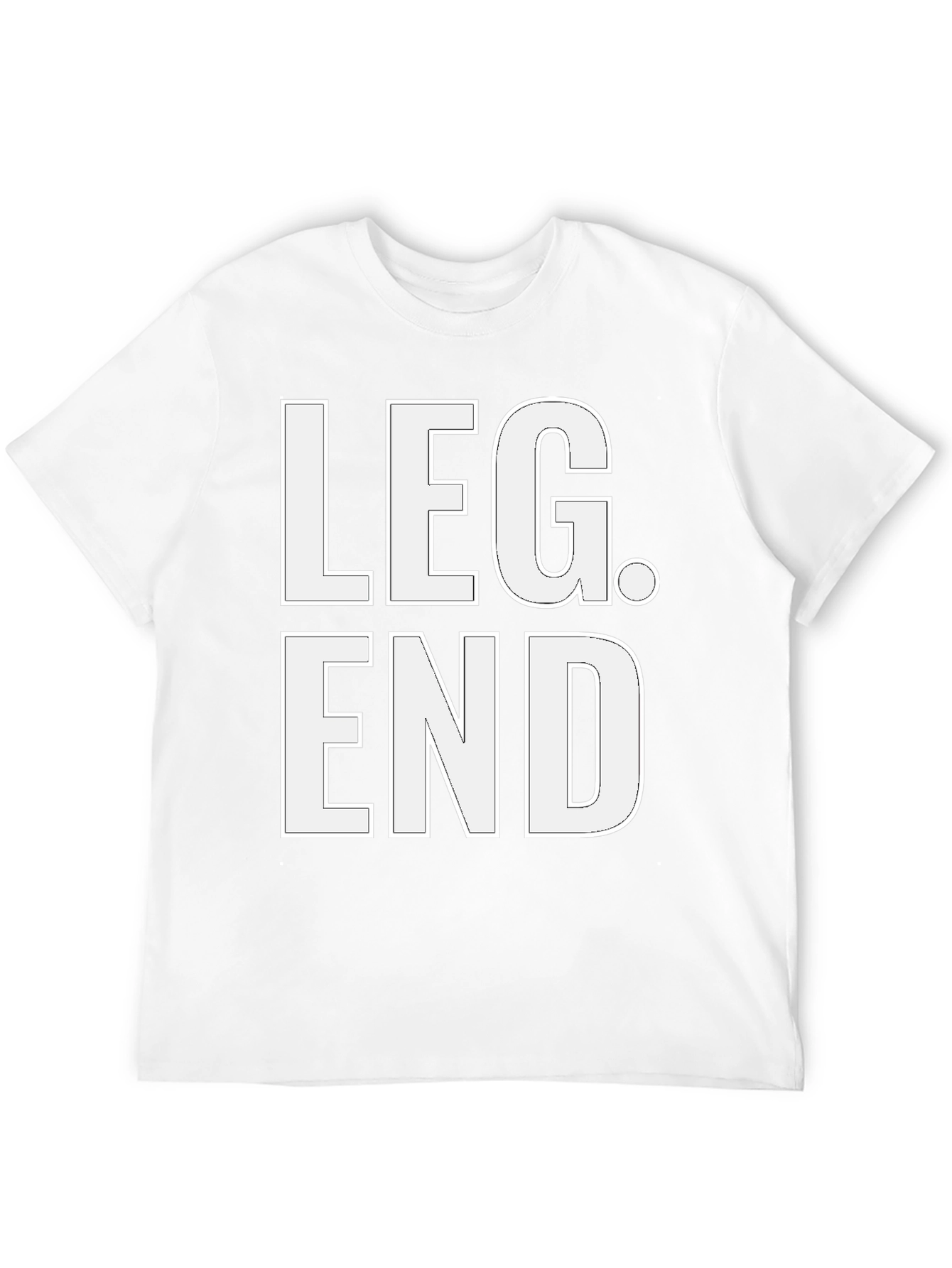 Black Legend Graphic Tee - Bold Statement Shirt view 12